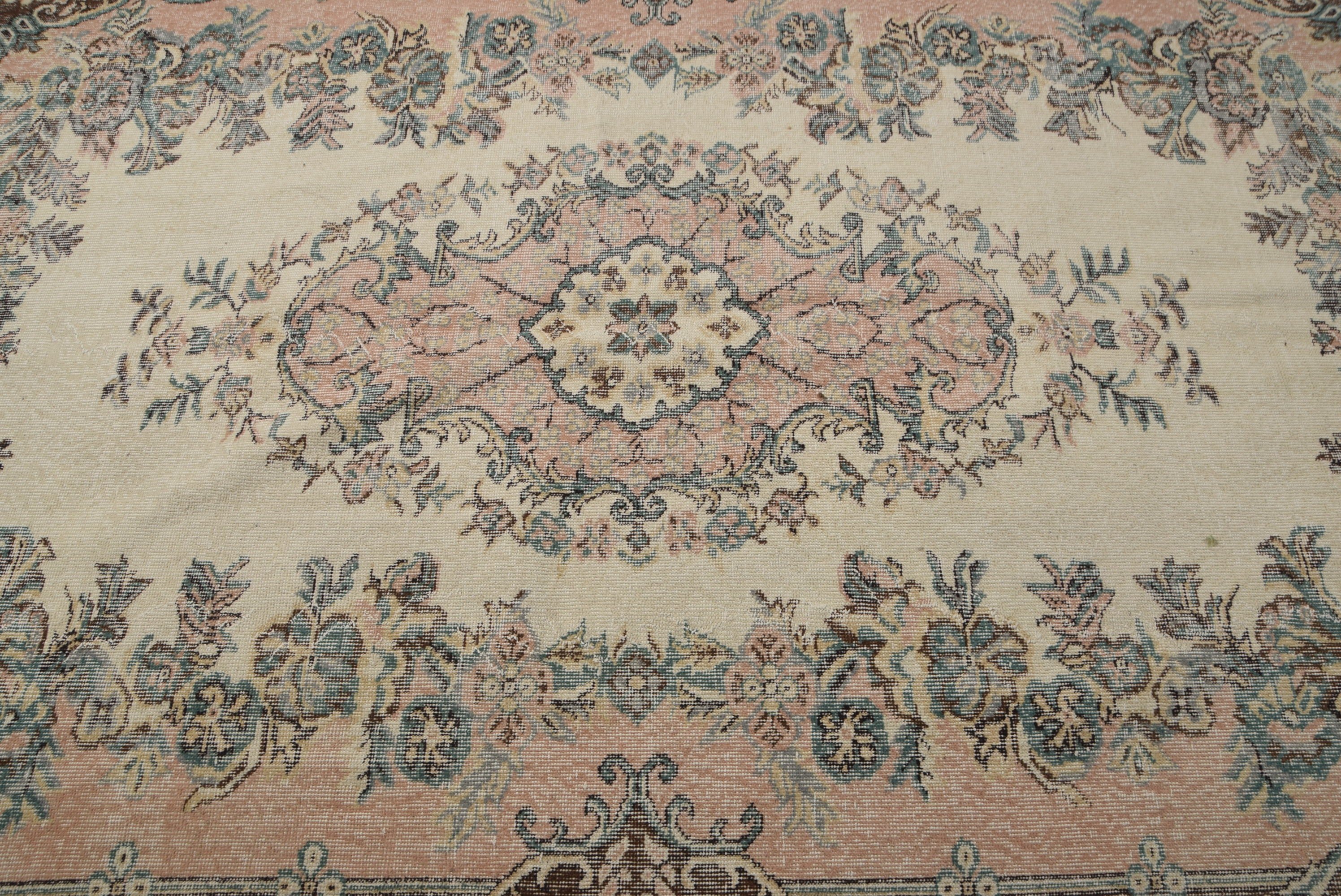 Living Room Rug, Oriental Rug, Beige Anatolian Rugs, 5.6x9.1 ft Large Rug, Dorm Rug, Turkish Rug, Bedroom Rugs, Vintage Rug, Home Decor Rug