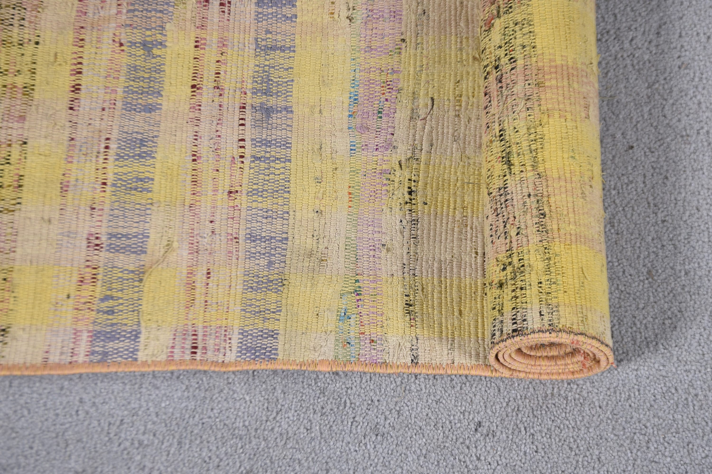 Türk Halıları, 2.1x7.2 ft Runner Halısı, Oryantal Halılar, Beni Ourain Runner Halıları, Koridor Halısı, Vintage Halılar, Yeşil Oryantal Halılar