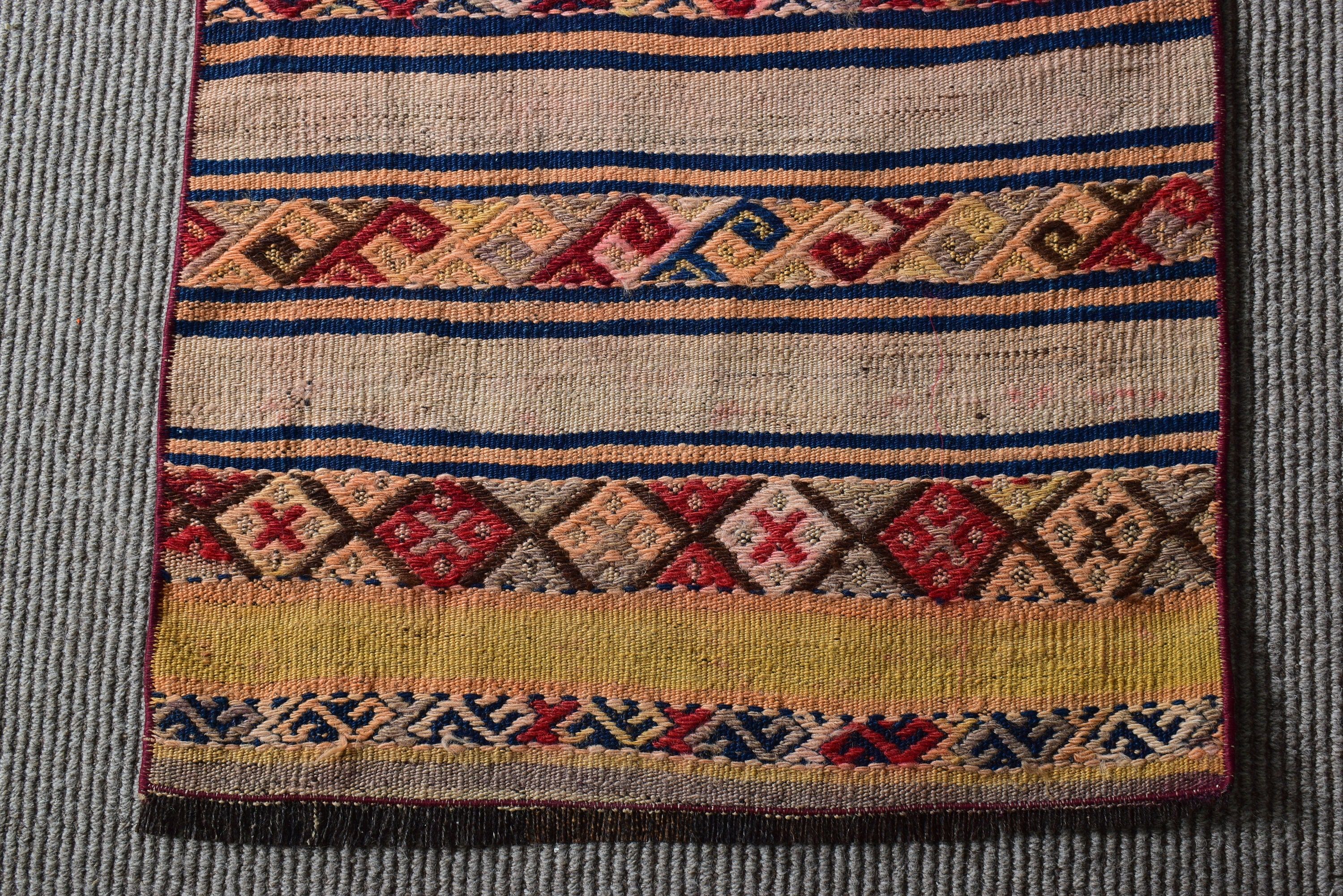 Mutfak Halıları, Lüks Halılar, Kilim, Koridor Halısı, Yer Halısı, Havalı Halılar, 2x10.4 ft Runner Halısı, Bej Lüks Halı, Türk Halıları, Vintage Halılar