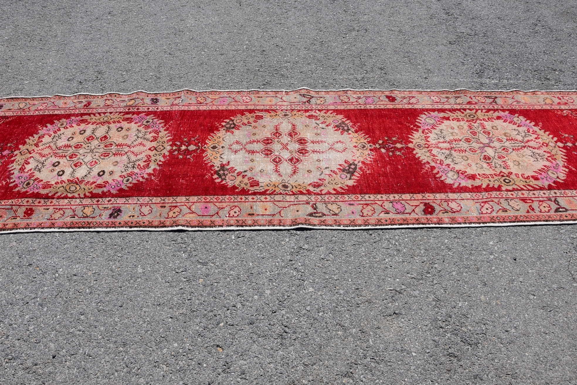 Anadolu Halısı, 3.1x12.2 ft Yolluk Halıları, Merdiven Halıları, Koridor Halısı, Yer Halısı, Aztek Halıları, Vintage Halı, Türk Halısı, Koridor Halısı, Eski Halı