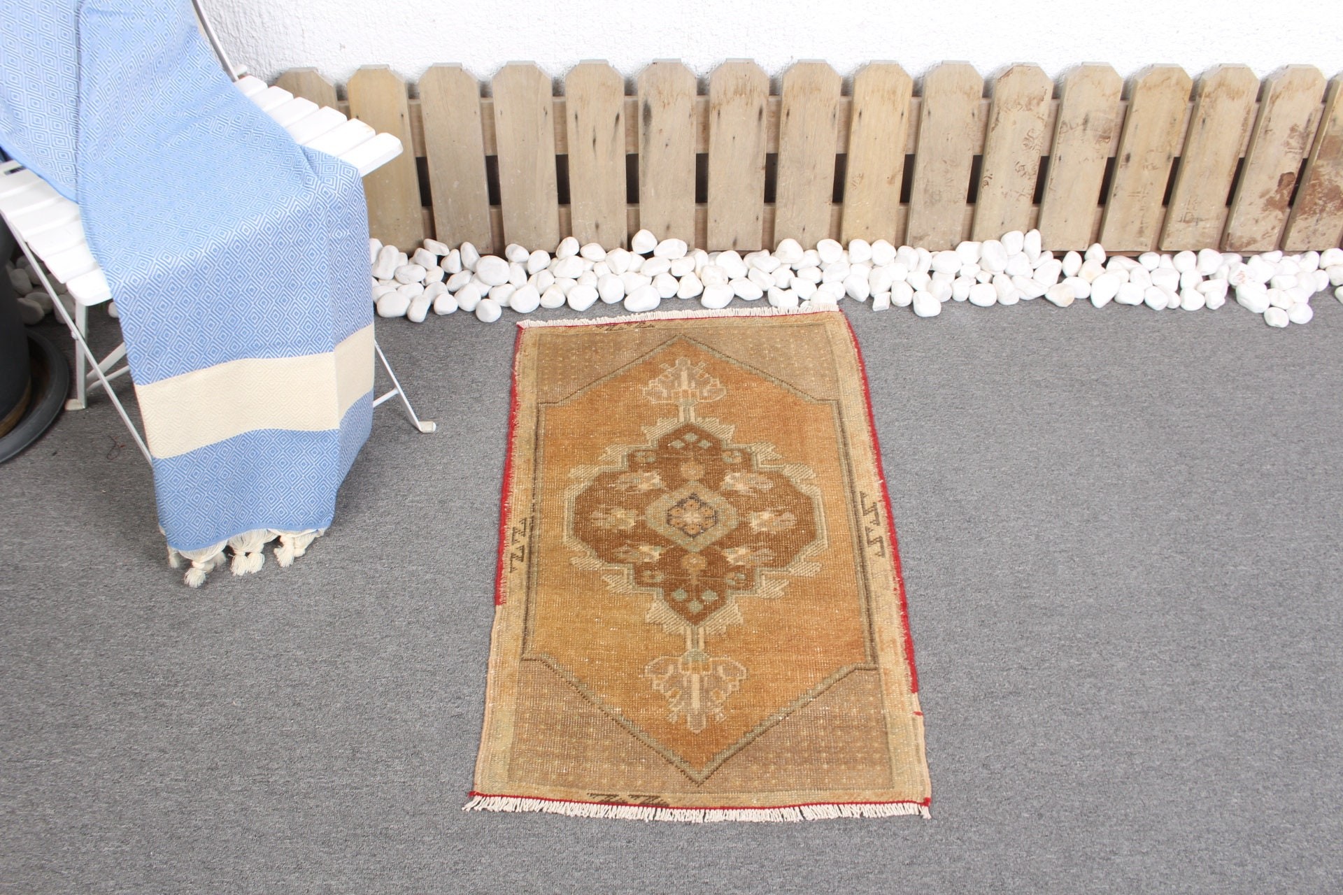 Rugs for Car Mat, Kitchen Rugs, Brown Antique Rug, Oriental Rug, Car Mat Rug, Vintage Rug, 1.7x2.8 ft Small Rug, Moroccan Rug, Turkish Rug