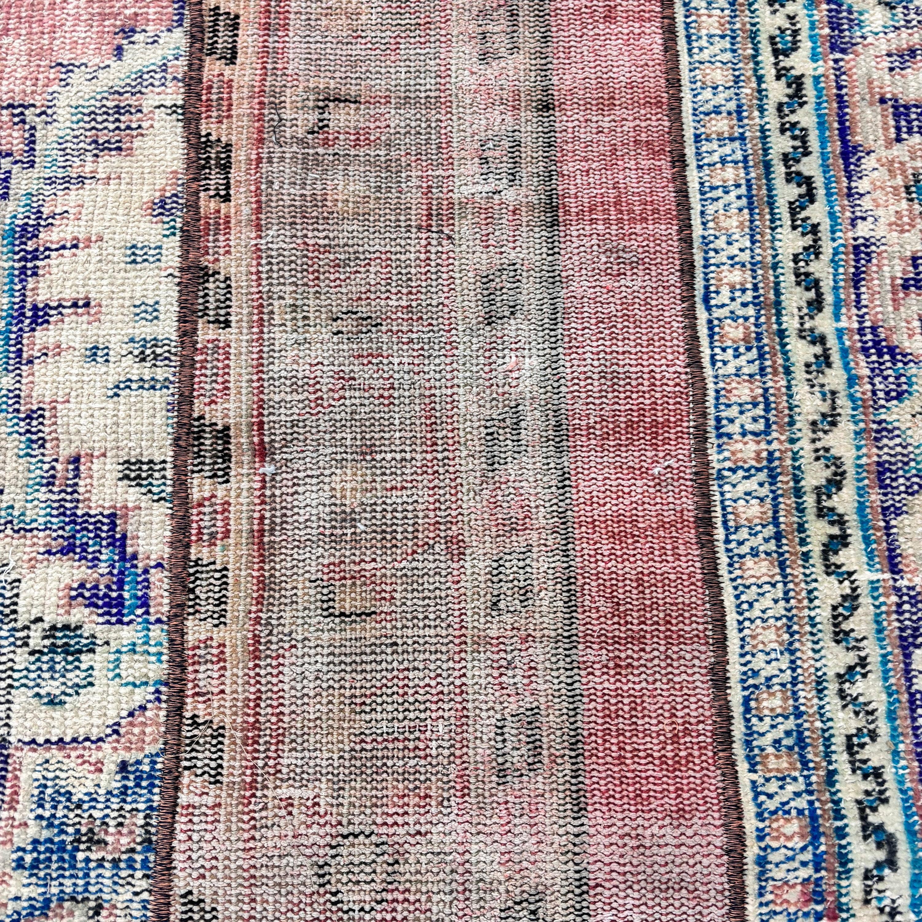 Kırmızı Lüks Halı, Türk Halısı, 3x3 ft Küçük Halı, Küçük Boho Halıları, Düz Dokuma Halılar, El Yapımı Halılar, Vintage Halı, Küçük Alan Halıları, Nötr Halılar