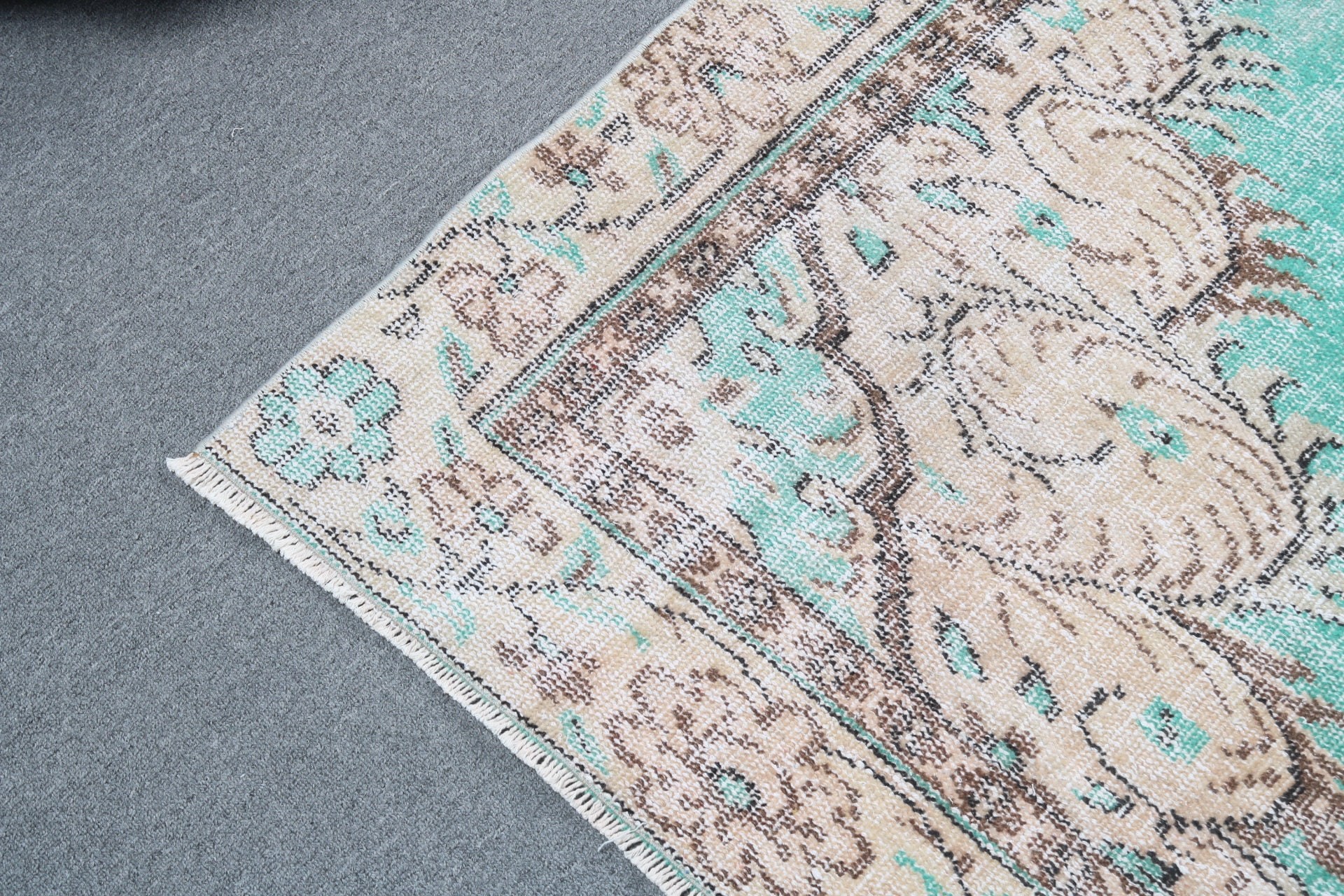 Türk Halısı, Oturma Odası Halıları, Vintage Halı, Havalı Halılar, Oushak Halıları, Büyük Boho Halısı, Bej Nötr Halısı, Tribal Halıları, 5,5x9,2 ft Büyük Halılar