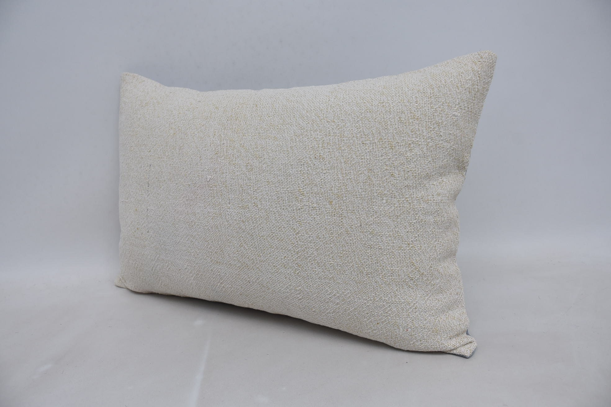 16"x24" White Pillow Cover, Vintage Pillow, Boho Pillow Sham Cover, Pattern Throw Pillow Cover, Vintage Kilim Pillow, Custom Pillow Case