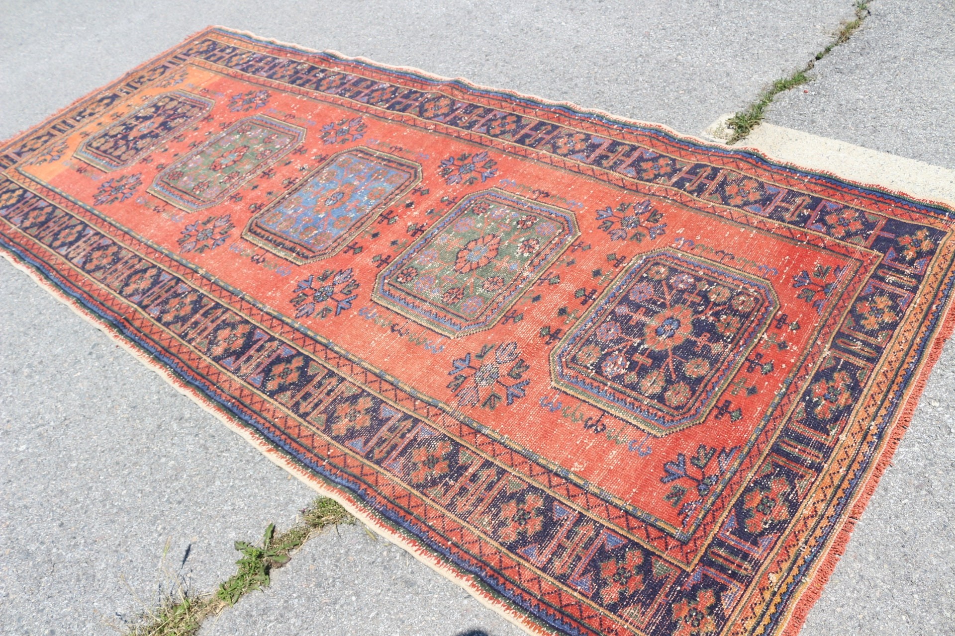 Turkish Rugs, Red Kitchen Rugs, Living Room Rugs, 4.8x11.2 ft Large Rug, Home Decor Rug, Vintage Rug, Antique Rugs, Dining Room Rugs