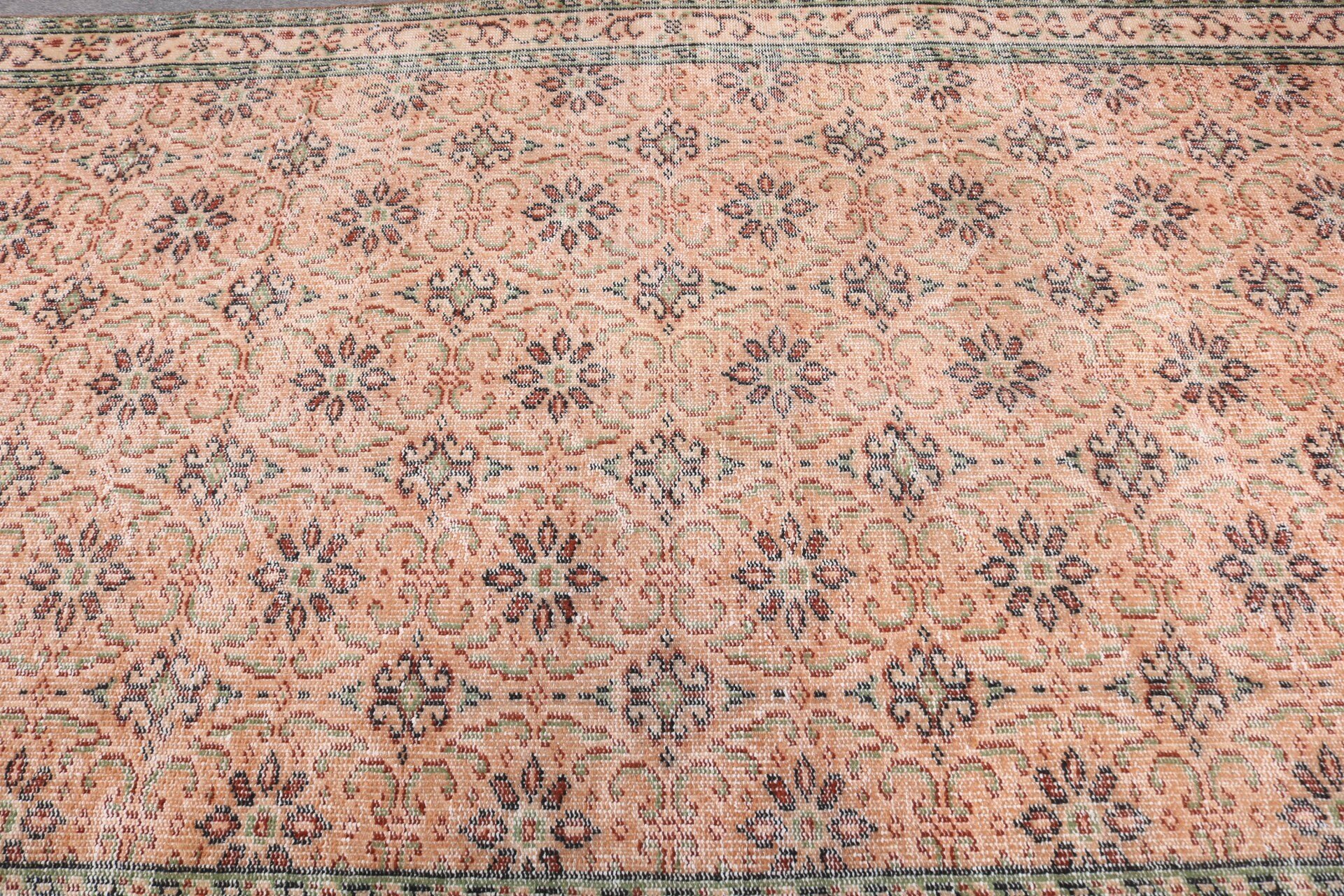 Living Room Rug, Turkish Rugs, Pale Rug, Vintage Rugs, Bedroom Rug, 5.3x8.6 ft Large Rugs, Wool Rug, Rugs for Salon, Home Decor Rug