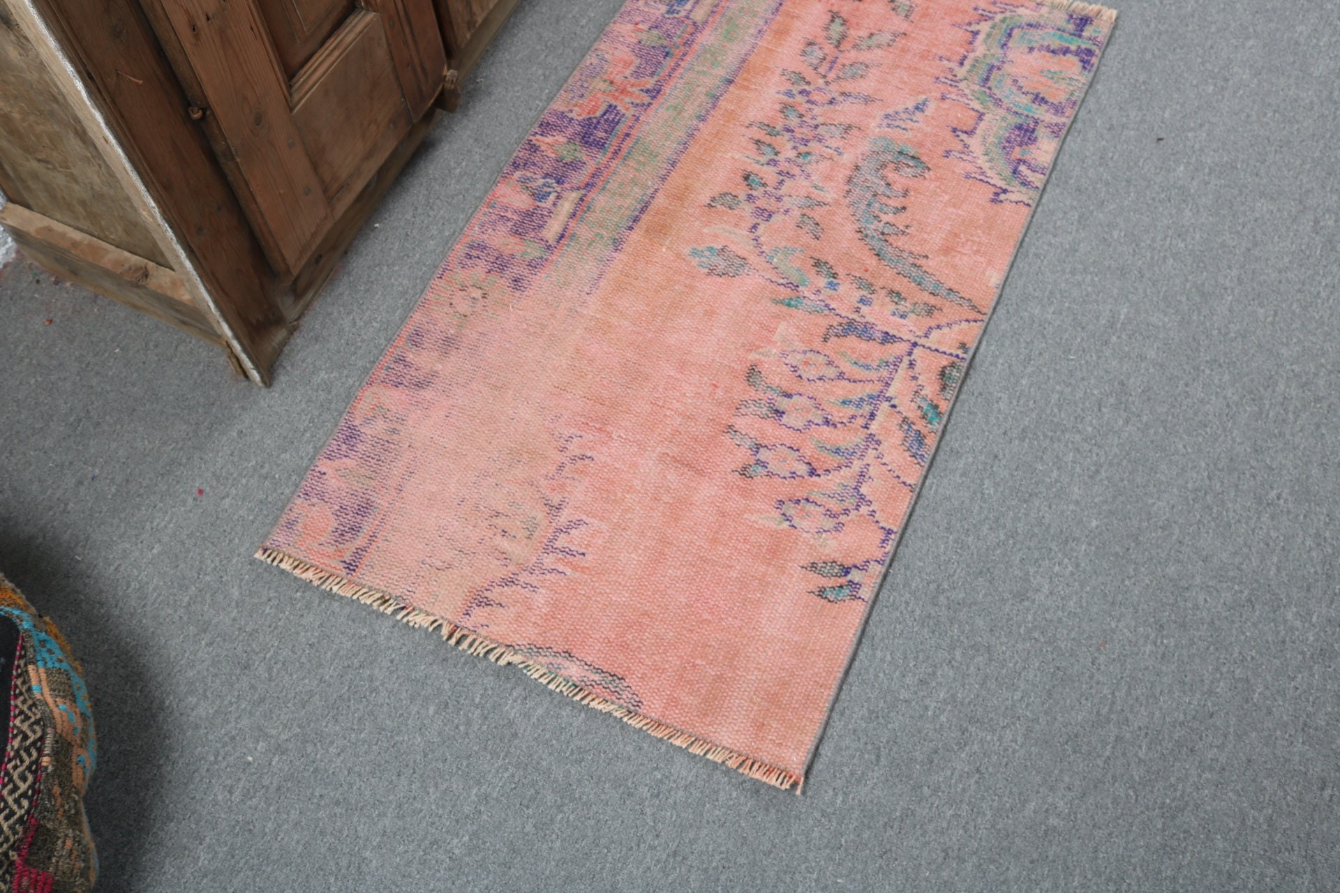 Yer Halısı, 2x3,6 ft Küçük Halı, Turuncu Mutfak Halıları, Duvara Asma Halılar, Giriş Halıları, Havalı Halılar, Vintage Halılar, Araba Paspas Halıları, Türk Halıları