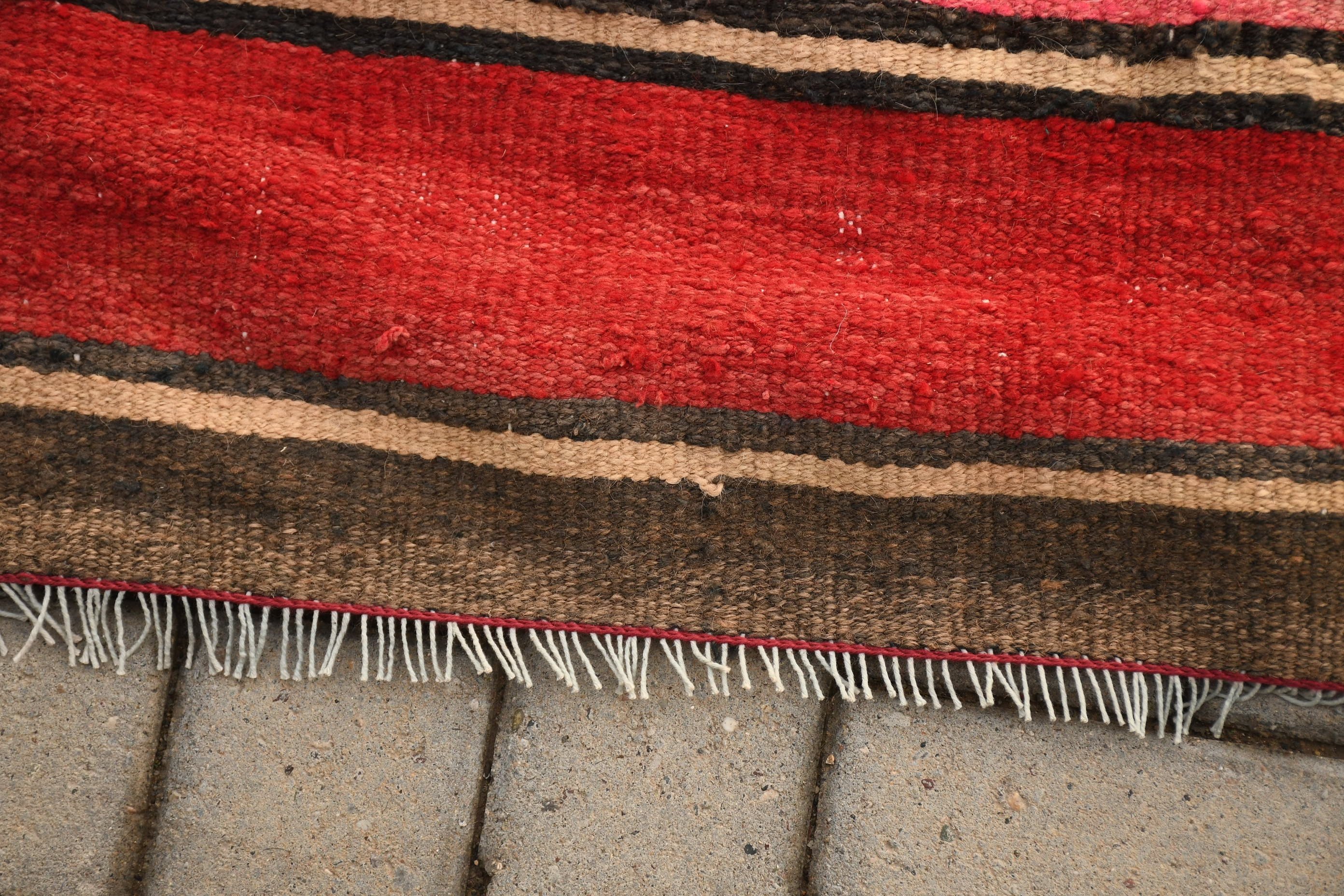 Yün Halılar, Salon Halısı, Kilim, Soğuk Halı, Türk Halısı, Pembe Soğuk Halı, Soyut Halı, Yemek Odası Halısı, Vintage Halı, 6,7x13,1 ft Büyük Boy Halılar