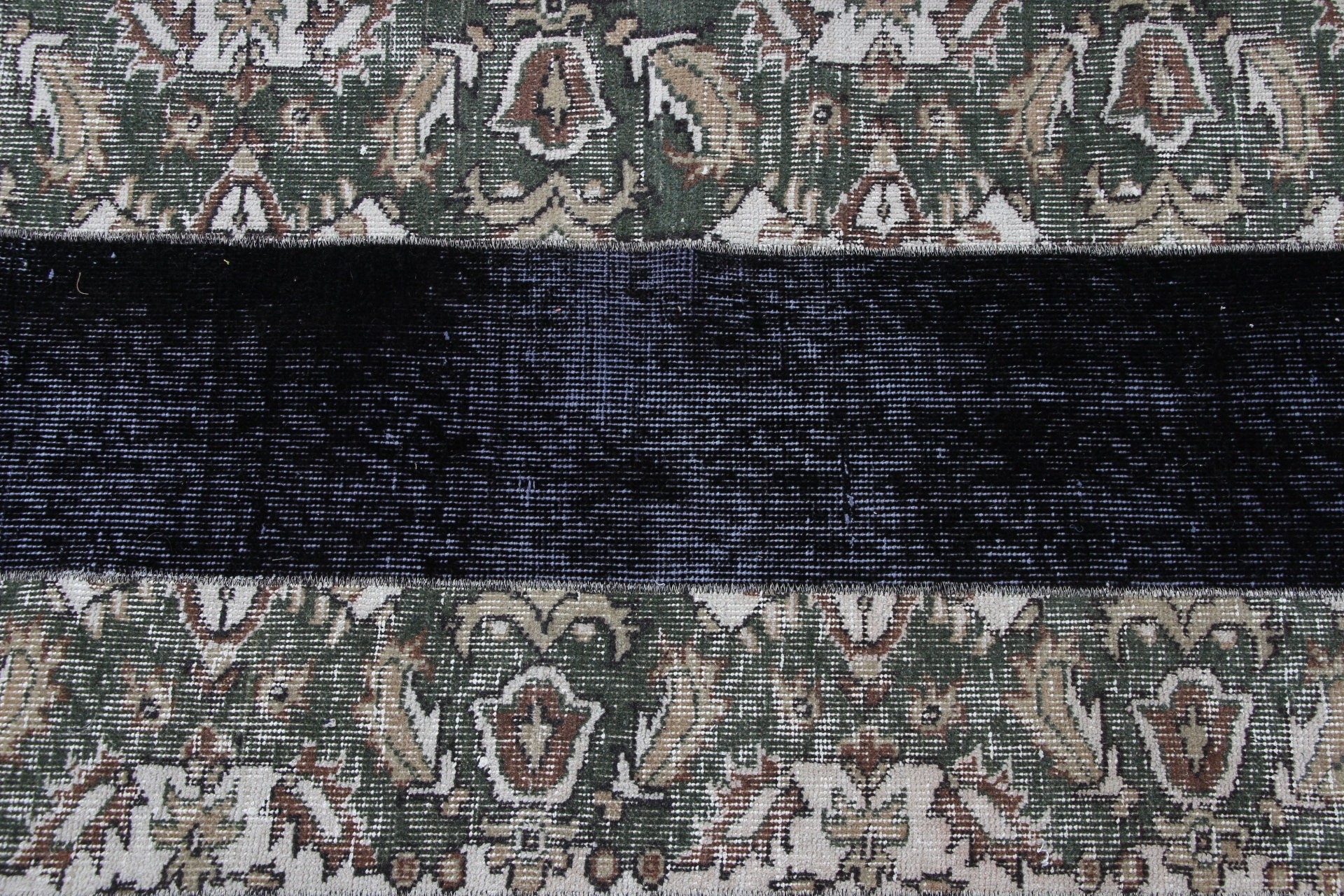 Hallway Rug, Rugs for Corridor, Wool Rugs, Kitchen Rug, Vintage Rugs, 2.3x7.6 ft Runner Rug, Corridor Rugs, Turkish Rugs, Black Wool Rug