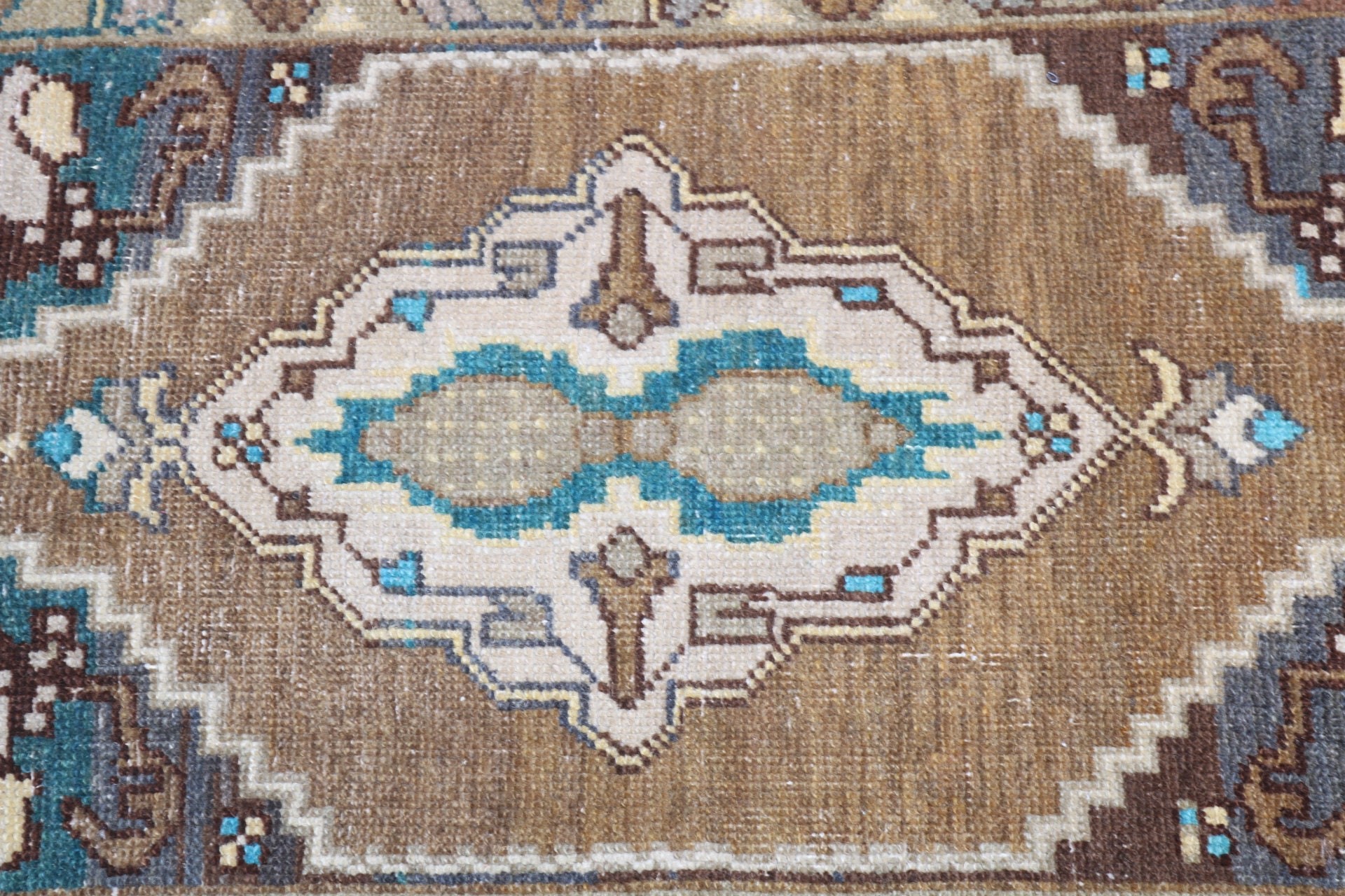 Geometric Rugs, Turkish Rug, Bedroom Rugs, Rugs for Entry, Brown Kitchen Rugs, Vintage Rug, Bath Rugs, Nursery Rugs, 1.7x2.9 ft Small Rugs