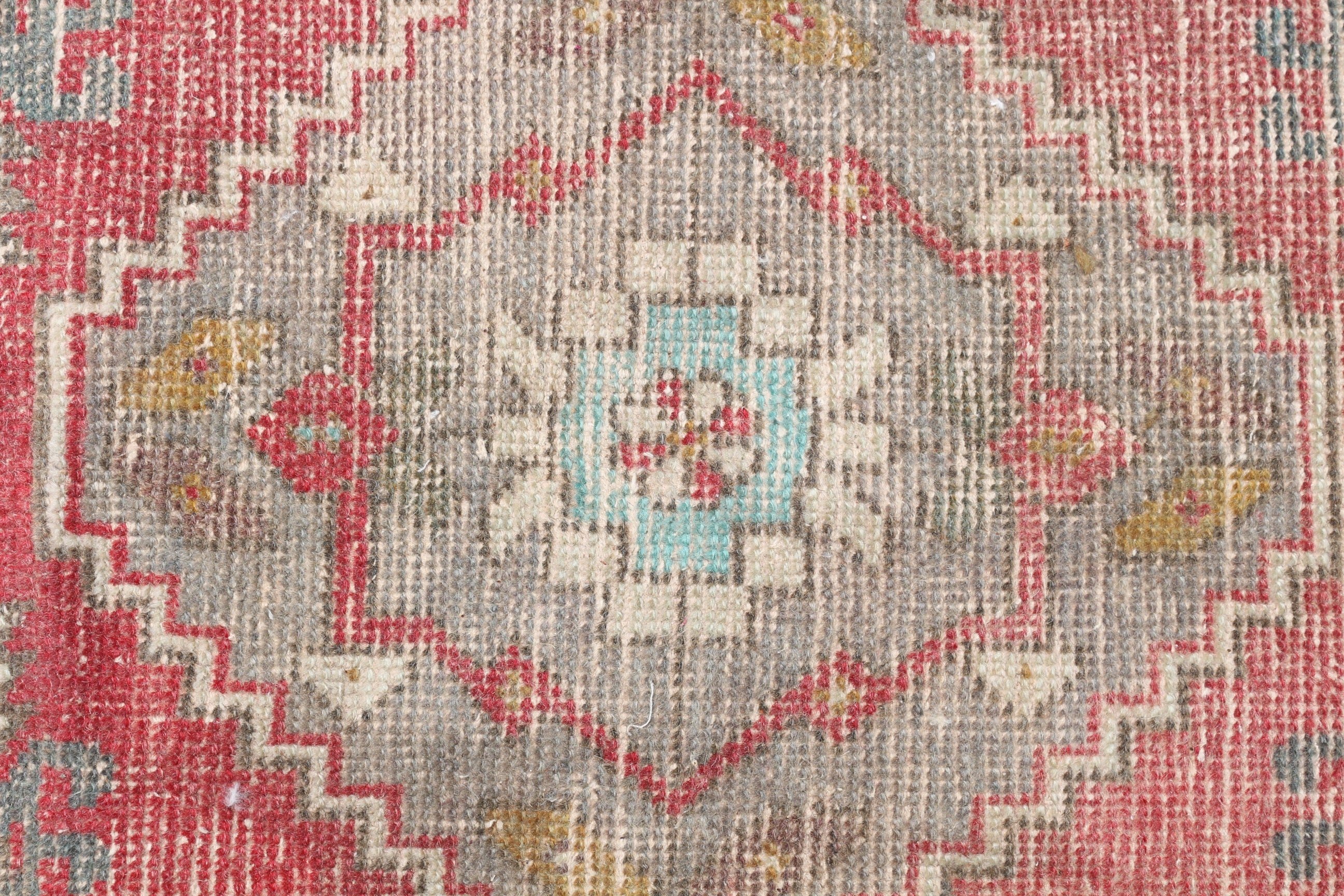 Oriental Rug, Car Mat Rug, Wool Rugs, Vintage Rug, Turkish Rug, Rugs for Bedroom, Nursery Rug, 1.6x3.2 ft Small Rug, Red Home Decor Rugs