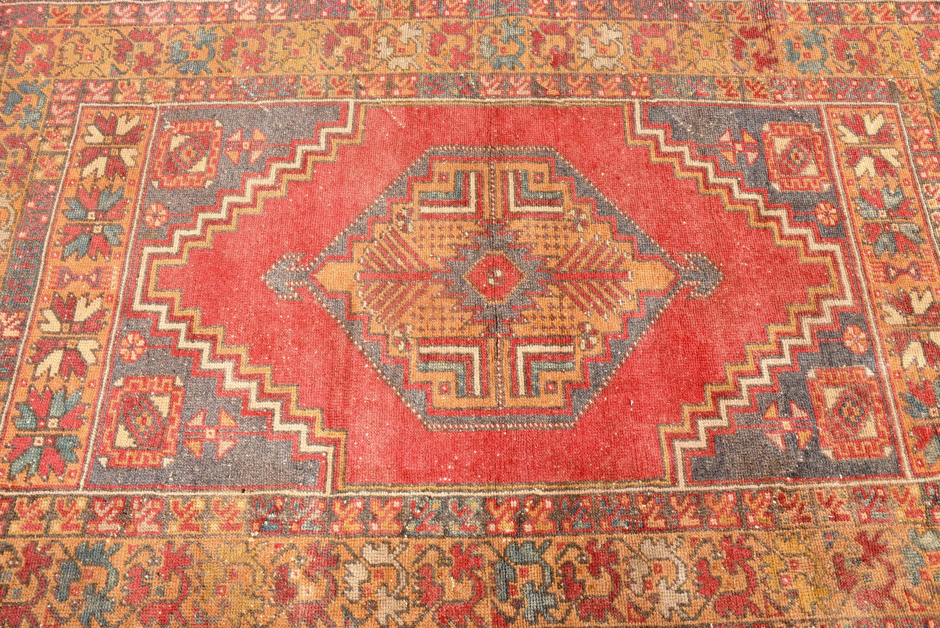 Estetik Halılar, 3.7x5.9 ft Aksan Halıları, Türk Halısı, Vintage Halı, Lüks Halı, Sarı Düz ​​Dokuma Halı, Yer Halıları, Dekoratif Halı, Çocuk Halısı