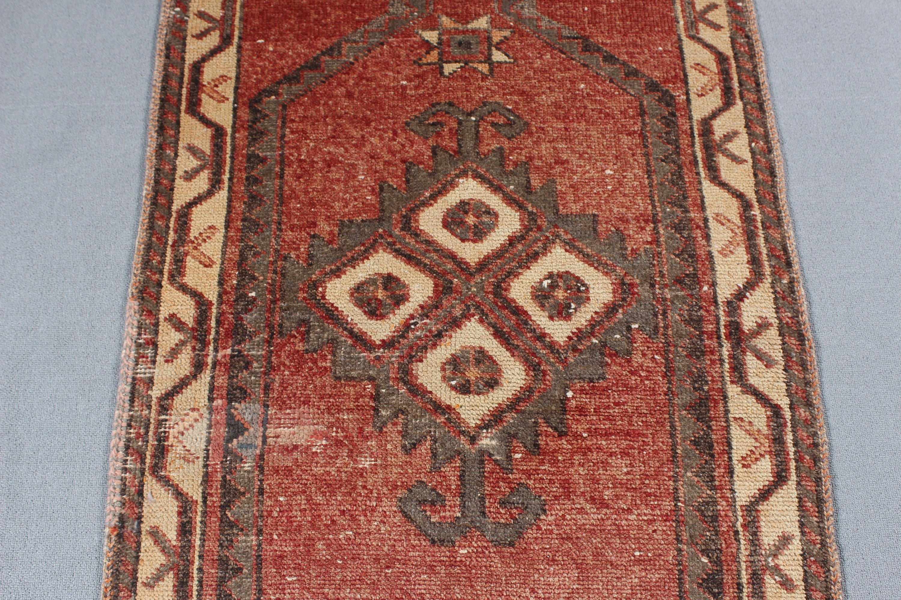 Türk Halısı, Geometrik Halılar, 2,7x5,2 ft Küçük Halı, Giriş Halıları, Vintage Halılar, Kahverengi Mutfak Halıları, Çocuk Halıları, El Dokuma Halılar, Bohem Halı