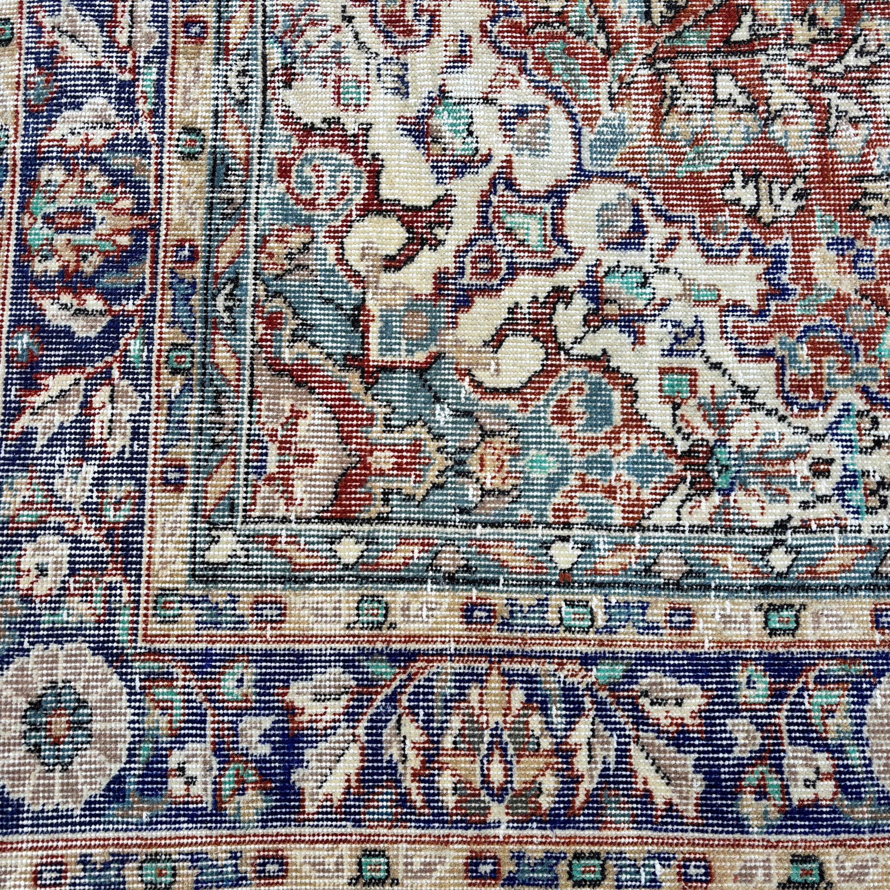 6.3x9.9 ft Büyük Halı, Büyük Vintage Halılar, Türk Halıları, Fas Halıları, Oturma Odası Halıları, Vintage Halı, Kırmızı Oryantal Halı