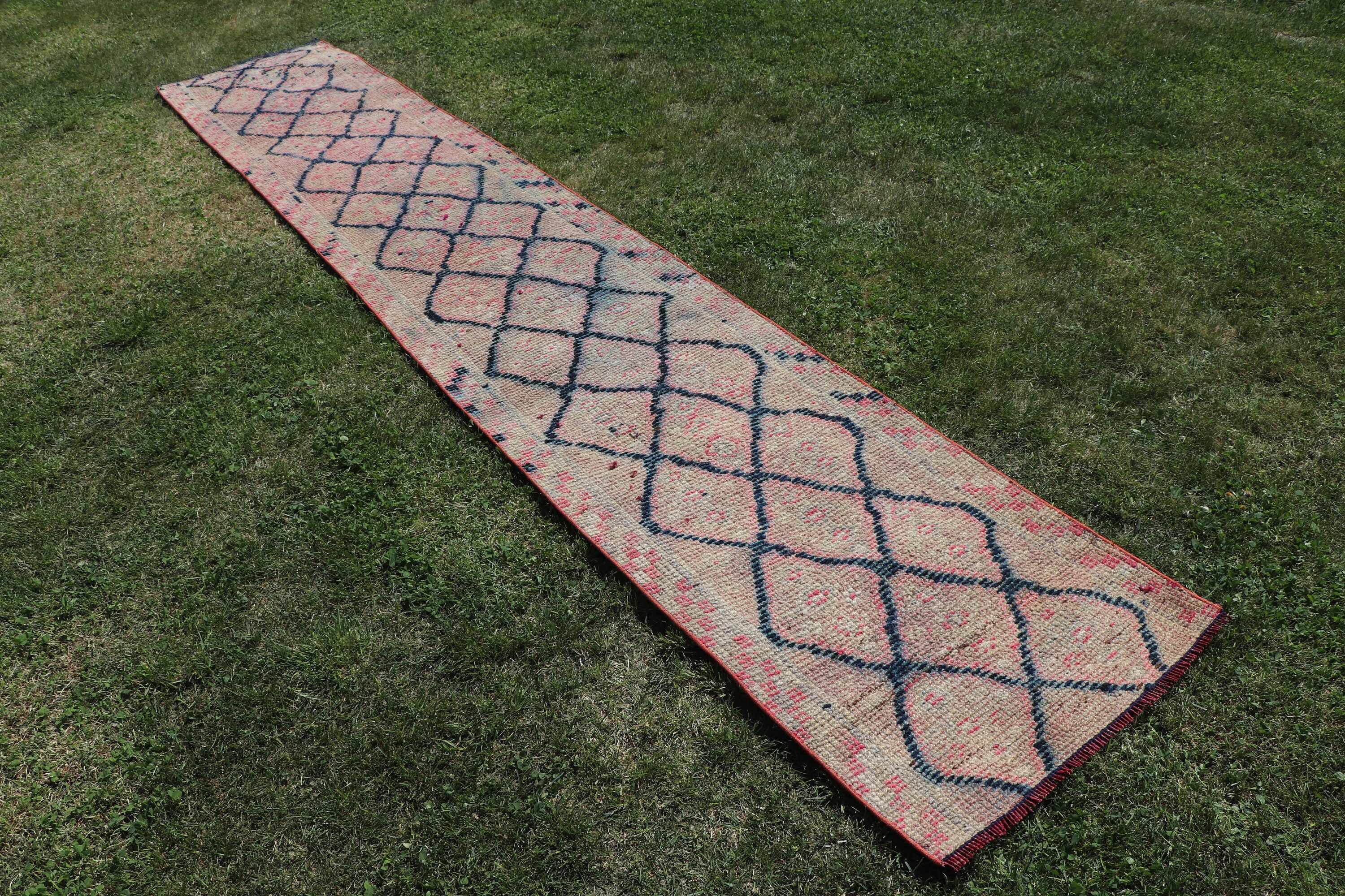 Modern Halı, Merdiven Halısı, Türk Halısı, Açıklama Halıları, Kahverengi Boho Halısı, Antika Halı, Vintage Halı, 3.3x8.5 ft Runner Halıları, Vintage Runner Halıları