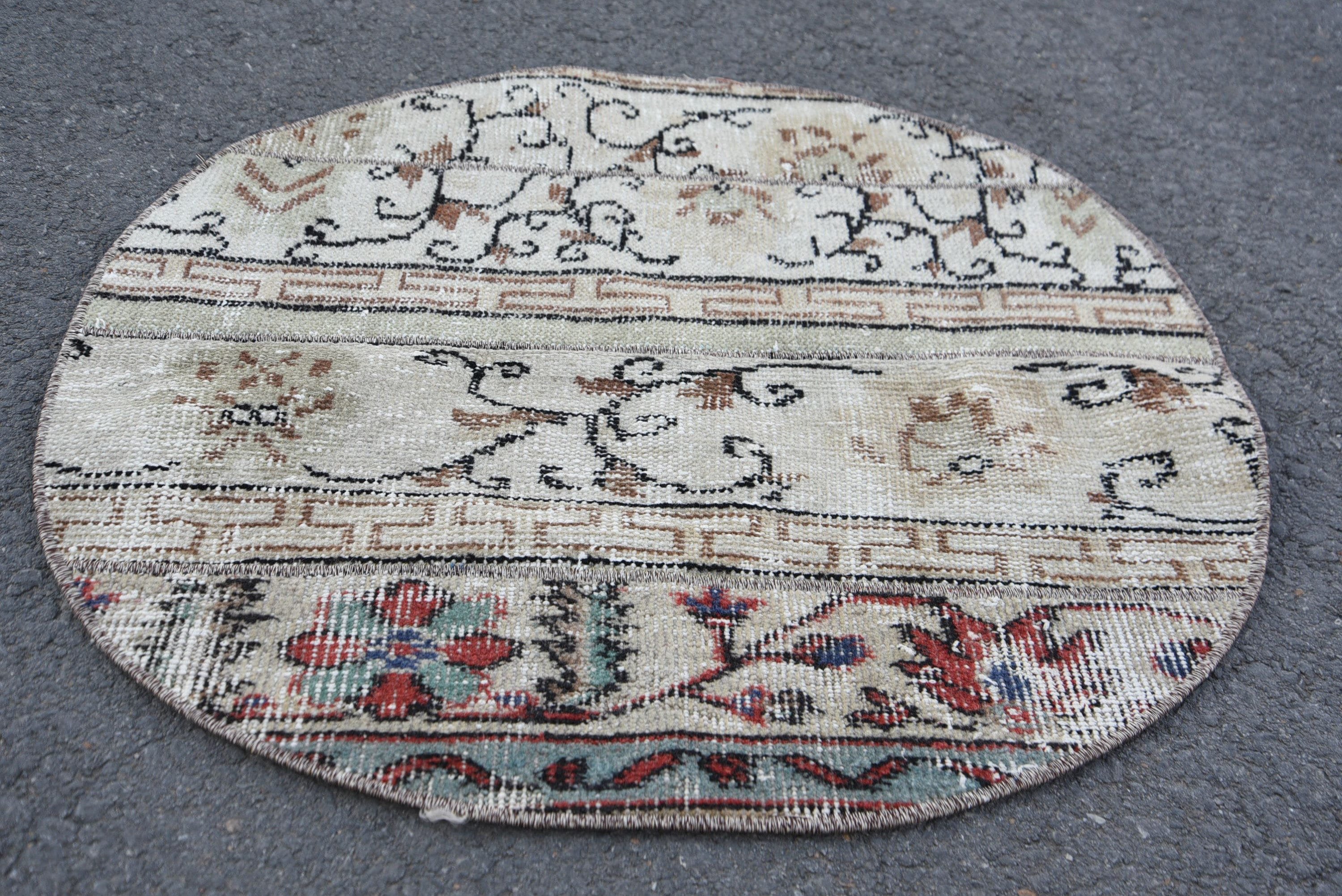 Yatak Odası Halısı, Kapı Paspası Halısı, Türk Halısı, Vintage Halı, Türkiye Halısı, 2,5x2,5 ft Küçük Halı, Mutfak Halısı, Retro Halılar, Banyo Halısı, Banyo Halıları