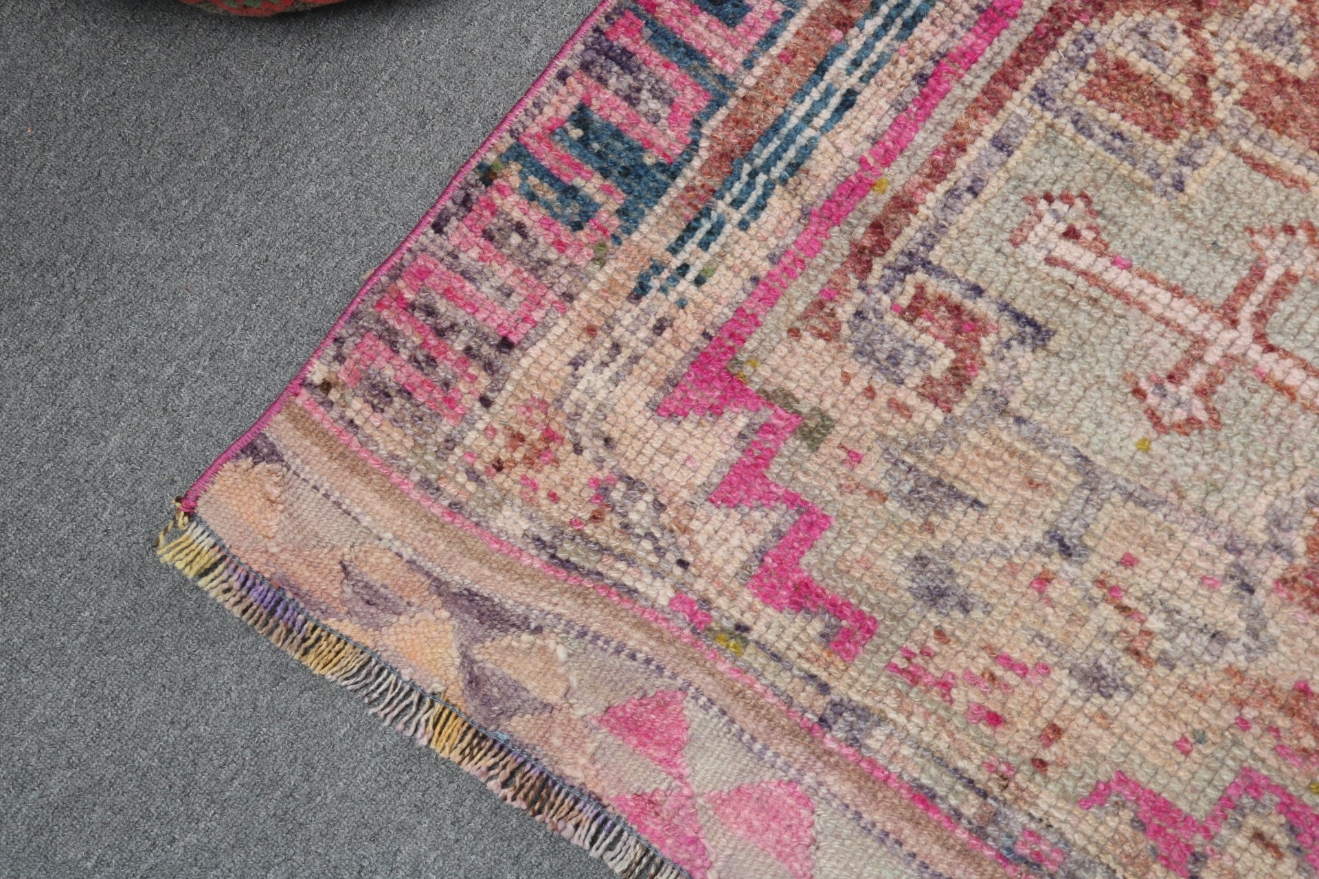 Türk Halısı, Vintage Halılar, Bej Boho Halısı, Aztek Halısı, Koridor Halısı, 2.9x11.6 ft Runner Halısı, Düz Dokuma Halısı, Cool Halısı, Beni Ourain Runner Halıları