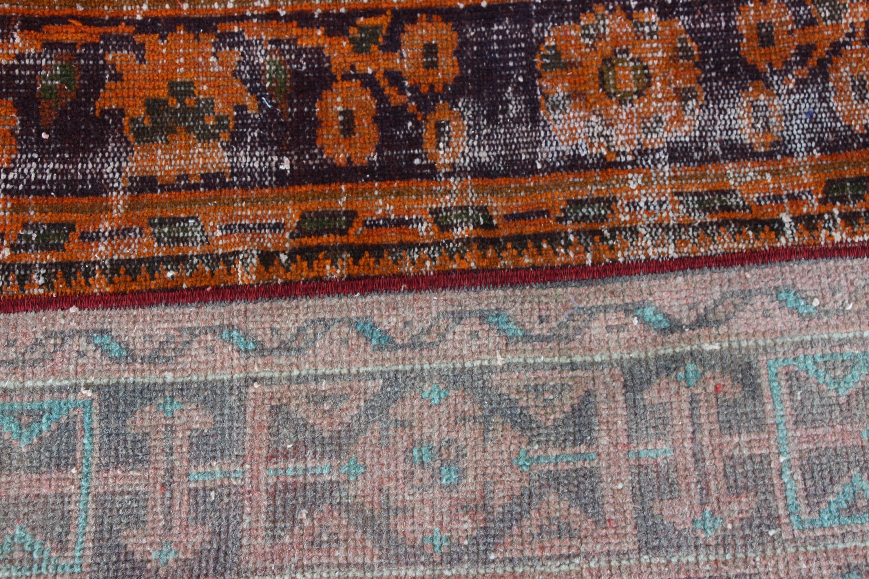 Cute Rug, Turkish Rugs, Vintage Rug, Antique Rug, Bedroom Rugs, 1.8x3.2 ft Small Rugs, Wall Hanging Rugs, Kitchen Rug, Orange Moroccan Rugs