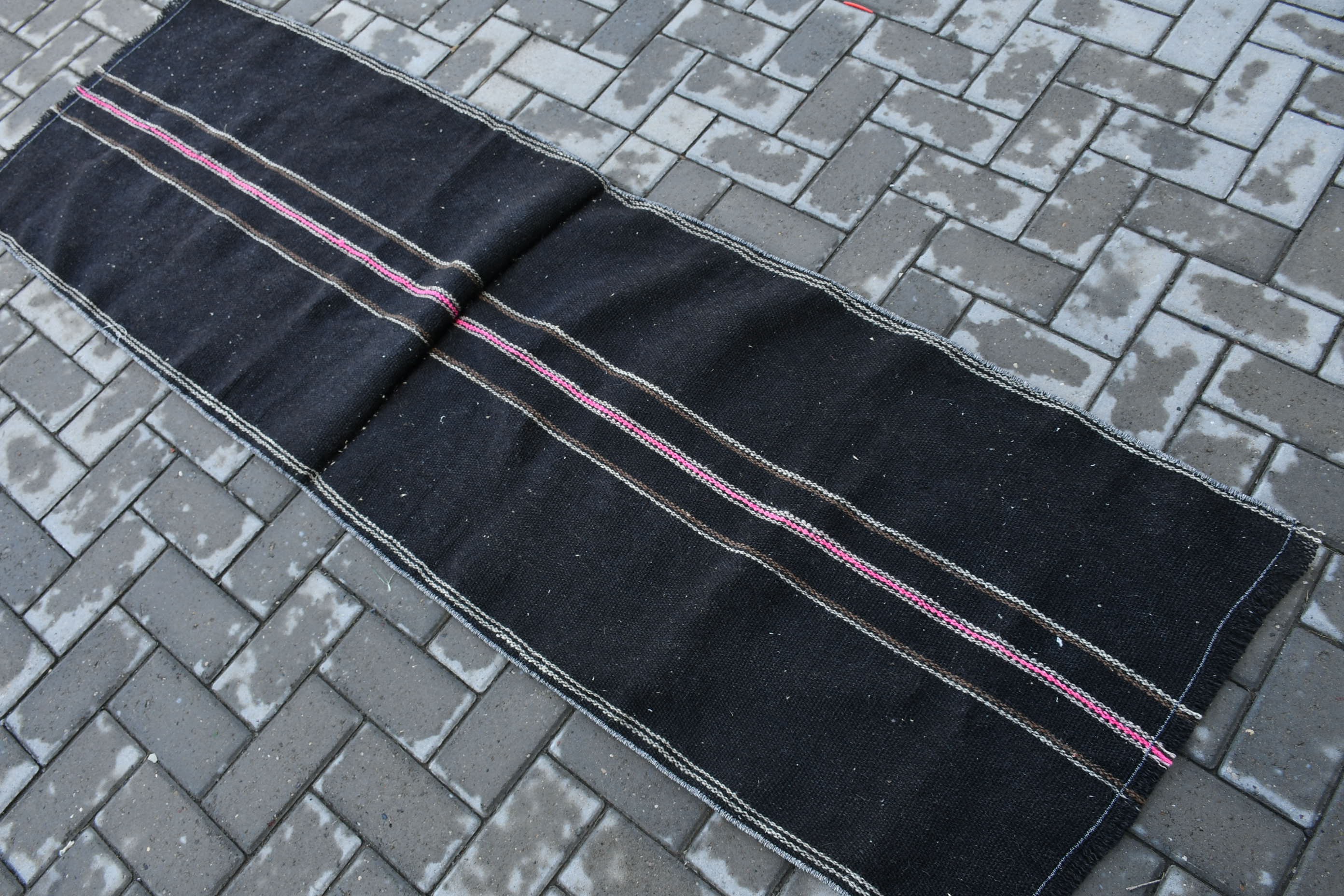 Merdiven Halıları, Kahverengi Zemin Halısı, 2.1x6.6 ft Runner Halısı, Türk Halıları, Vintage Halılar, Mutfak Halıları, Etnik Halı, Kilim, Yatak Odası Halısı