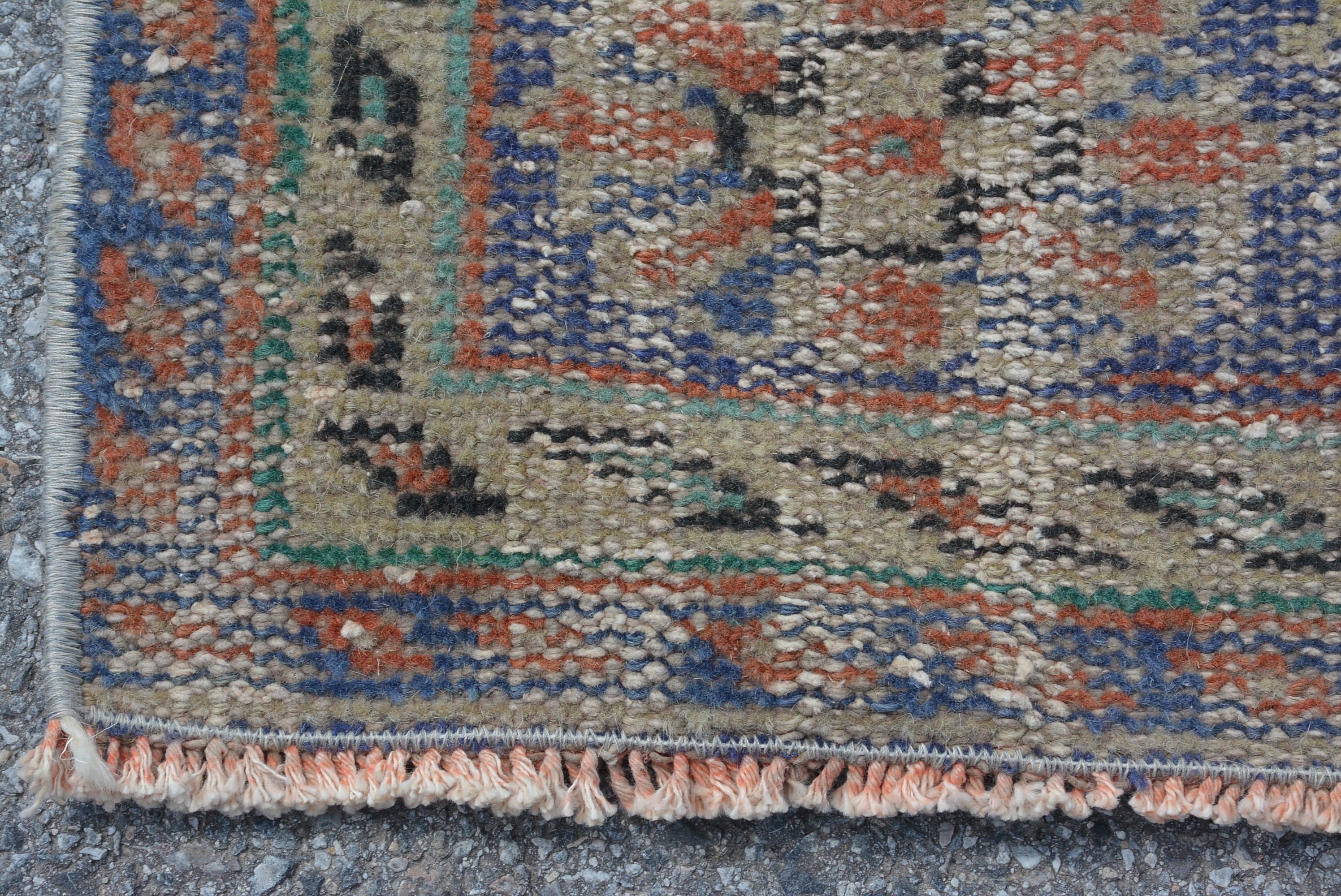 Living Room Rug, Kitchen Rug, Aesthetic Rugs, Turkish Rugs, Rugs for Dining Room, 5.1x10 ft Large Rugs, Vintage Rugs, Wool Rug, Bedroom Rug