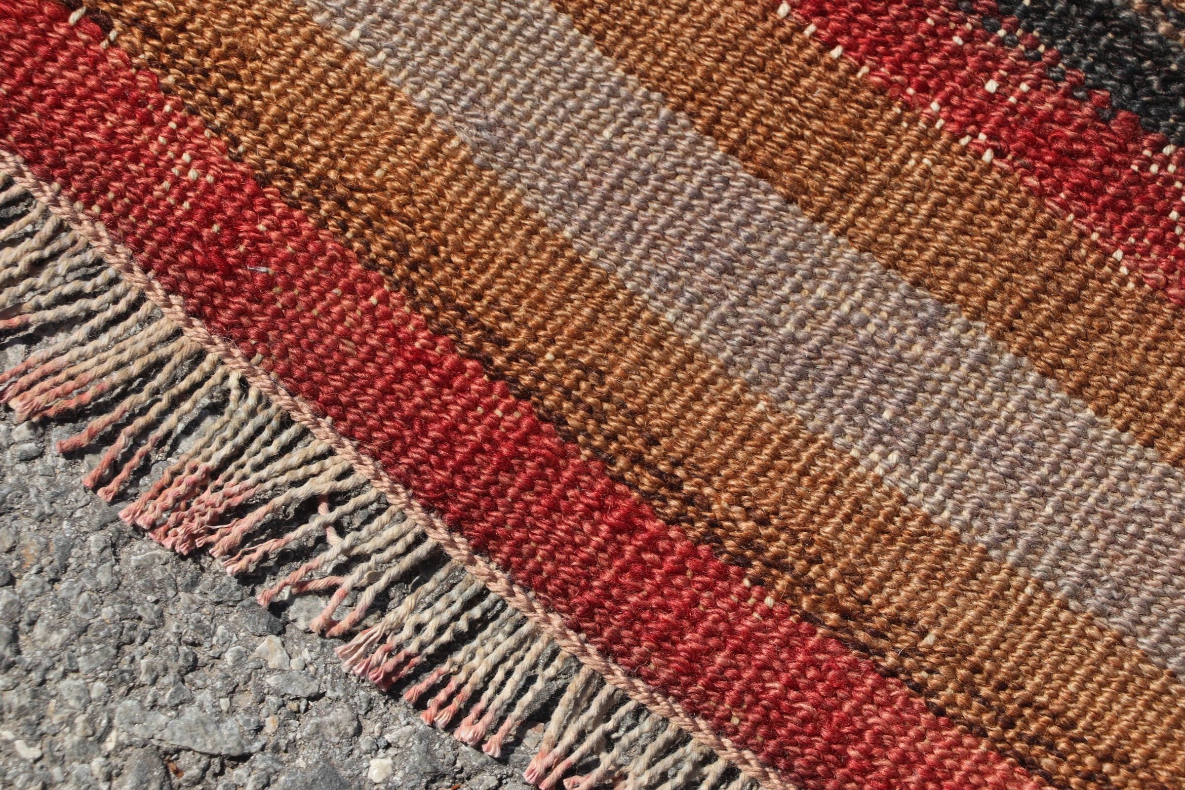 Anadolu Halısı, Yemek Odası Halısı, Kilim, Vintage Halı, 4.2x7.9 ft Alan Kilimi, Türk Halısı, Kırmızı Yatak Odası Halıları, Antika Halılar, Oturma Odası Halısı