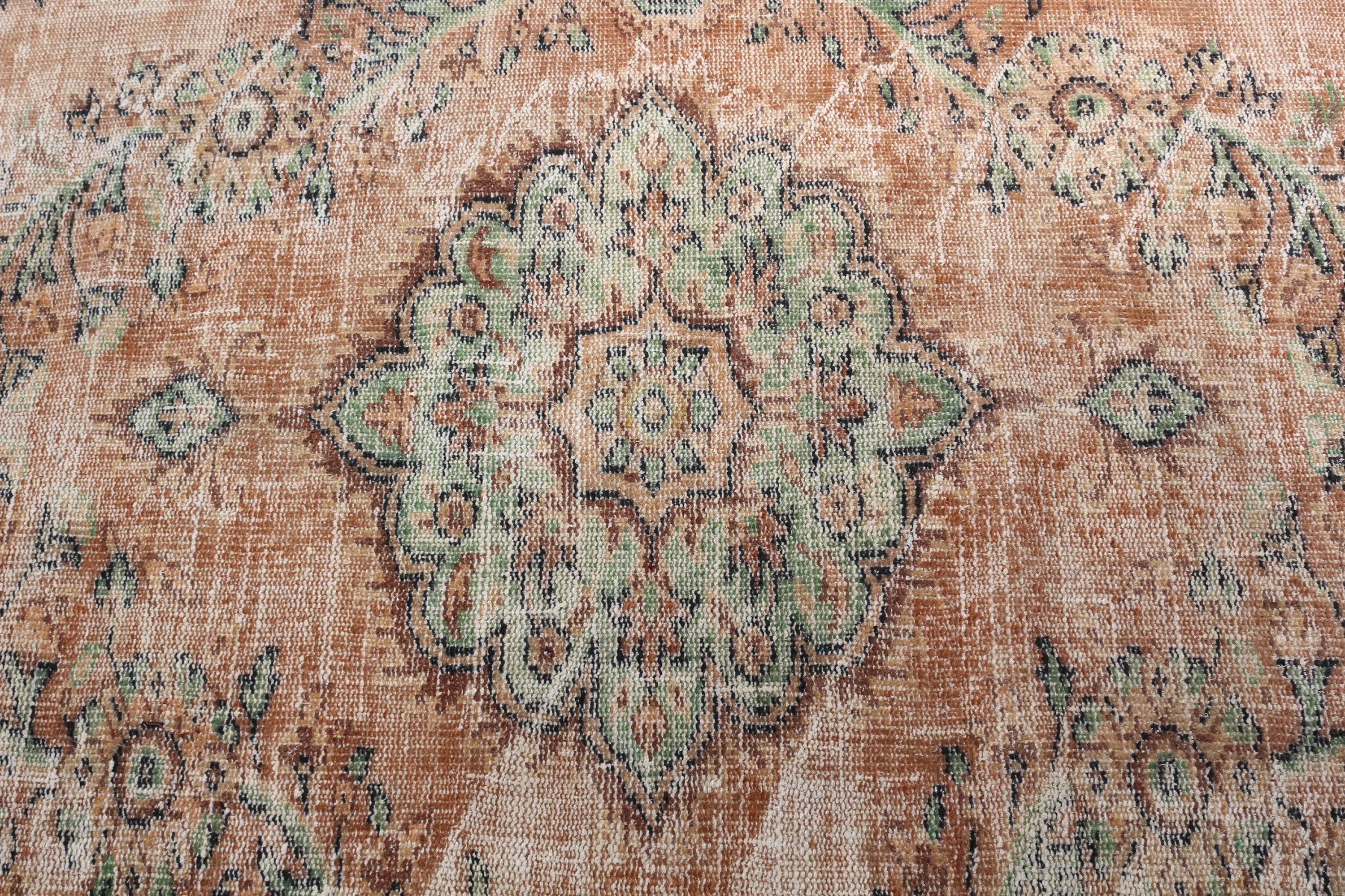 Kahverengi Antika Halı, Yatak Odası Halısı, Antika Halı, 4.5x8.2 ft Alan Halısı, Yatak Odası Halıları, Yer Halıları, Türk Halısı, Vintage Halı, Ev Dekorasyonu Halıları