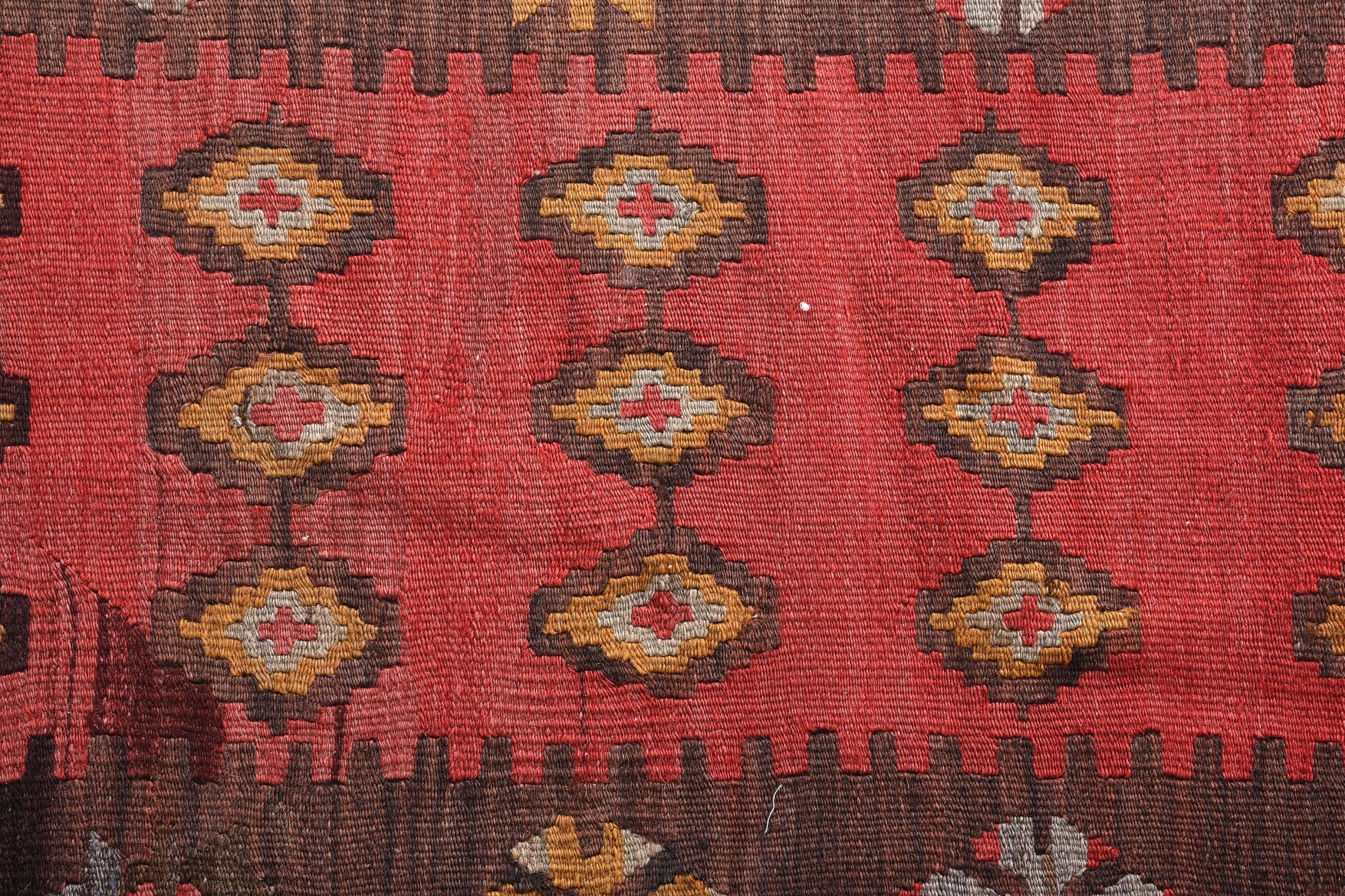 Kırmızı Soğuk Halılar, Türk Halıları, Kilim, Banyo Halısı, Vintage Halı, Giriş Halıları, 1.6x2.9 ft Küçük Halı, Antika Halı, Oryantal Halı, Banyo Halıları