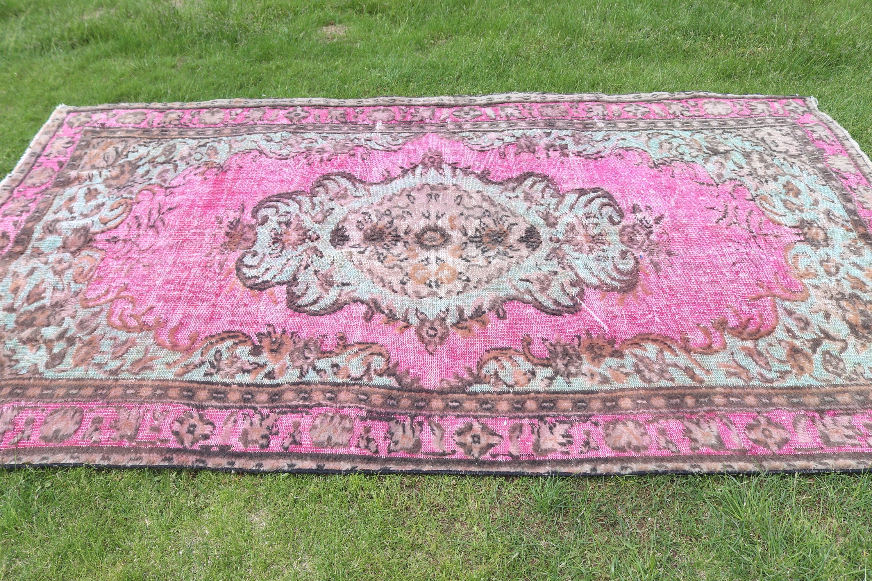 4.9x8.4 ft Large Rugs, Turkish Rug, Boho Rugs, Vintage Rugs, Large Vintage Rug, Modern Rug, Red Boho Rugs, Handwoven Rug, Dining Room Rug