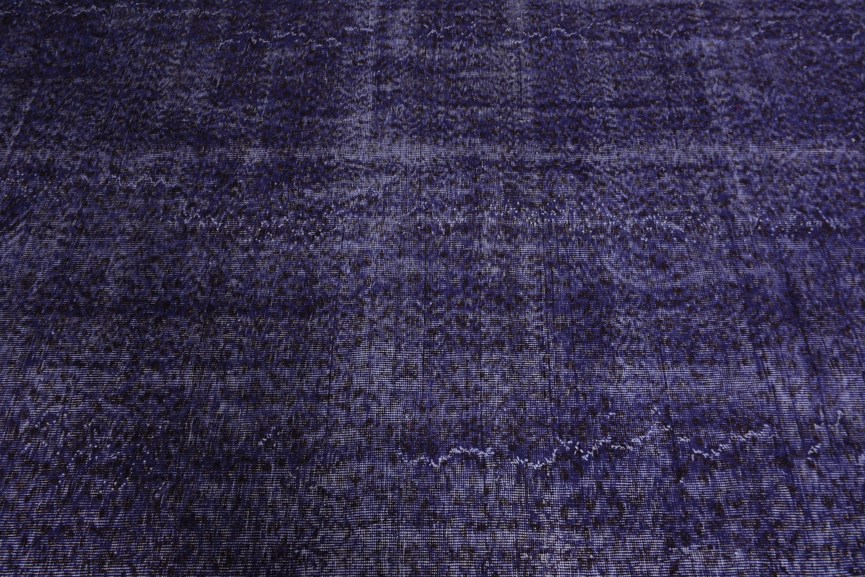 Luxury Rug, Handwoven Rug, 6.8x10 ft Large Rug, Modern Rug, Salon Rugs, Purple Handwoven Rug, Turkish Rug, Large Oushak Rugs, Vintage Rug