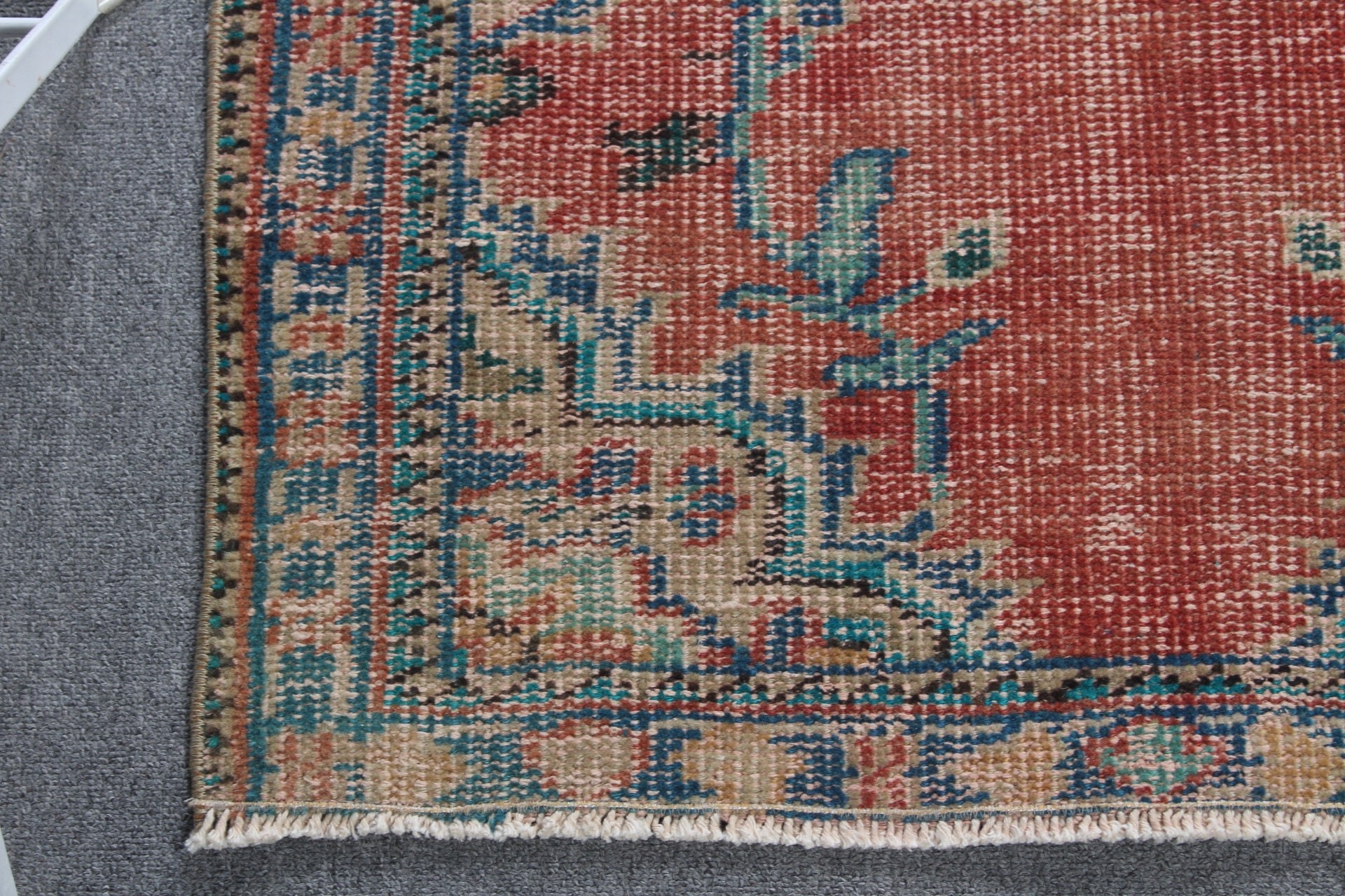 Ev Dekor Halısı, Kırmızı Oushak Halıları, Retro Halıları, 2,5x4,8 ft Küçük Halıları, Mutfak Halıları, Vintage Halı, Türk Halısı, Araba Paspas Halısı, Çocuk Halıları