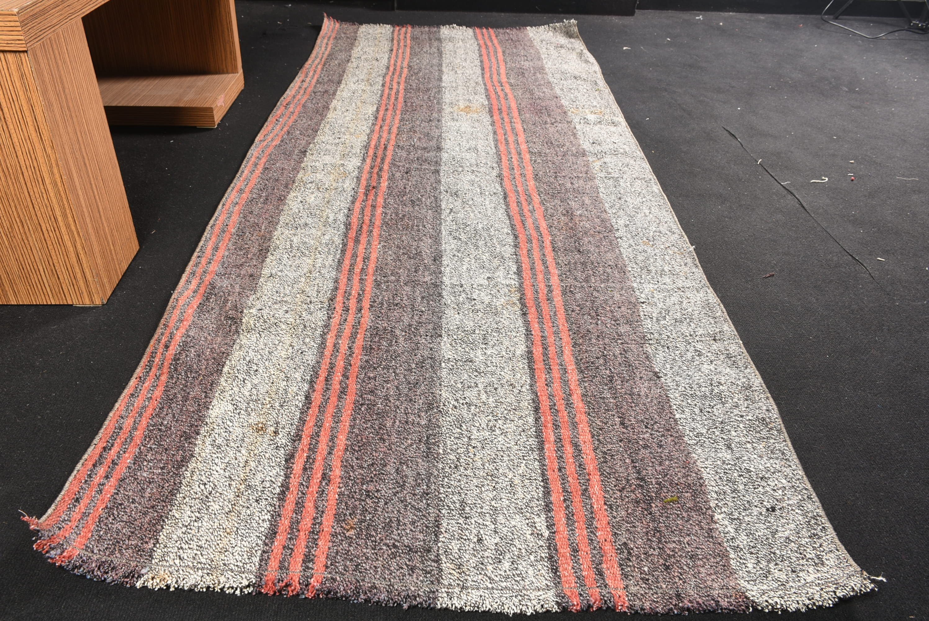 Anadolu Halısı, Vintage Halı, Koridor Halıları, Kırmızı Ev Dekorasyonu Halısı, Mutfak Halısı, 3.2x8.7 ft Yolluk Halısı, Kilim, Türk Halısı