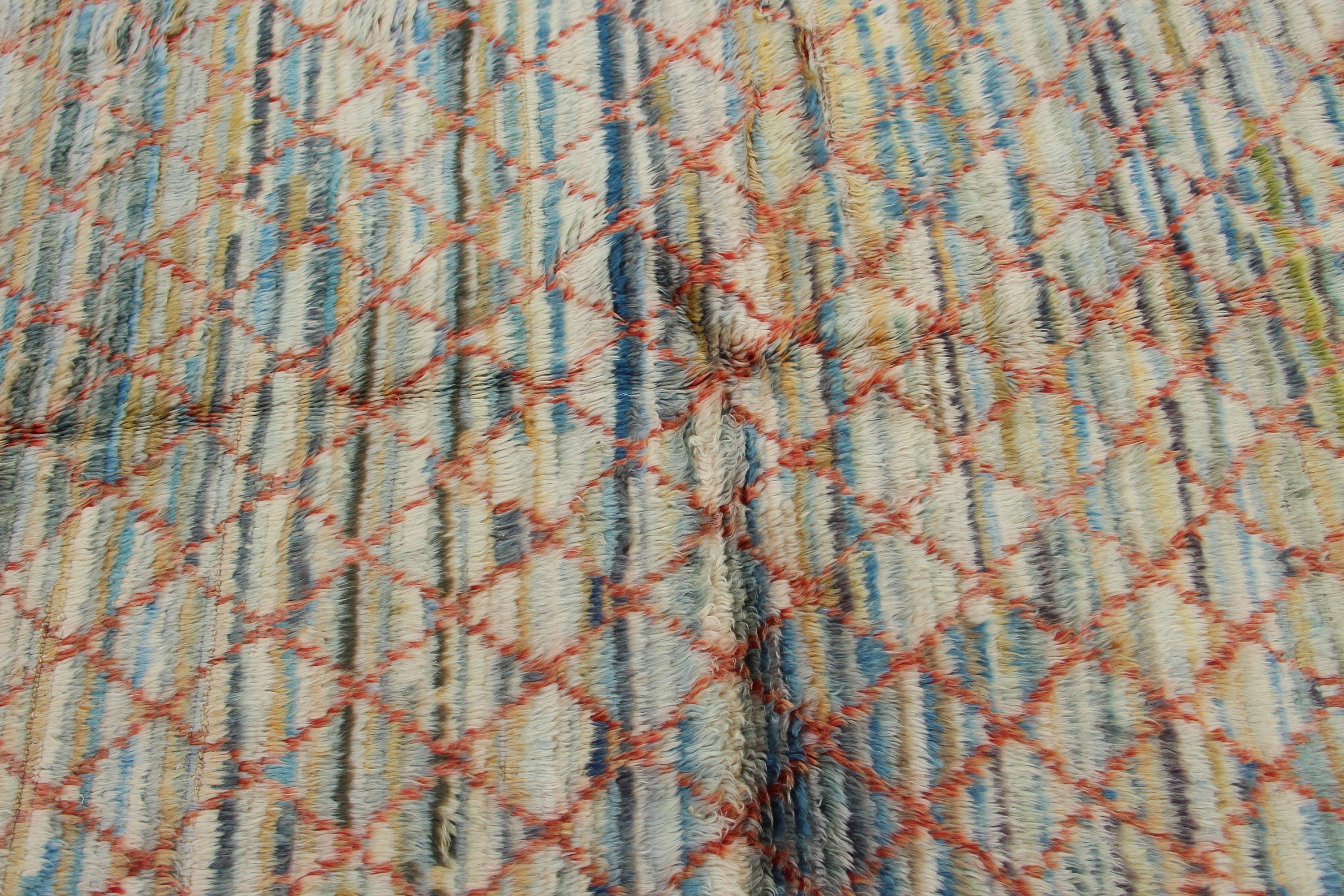 Turkish Rugs, 4.8x6.7 ft Area Rugs, Bedroom Rugs, Rainbow Floor Rugs, Moroccan Rug, Rugs for Bedroom, Boho Area Rug Rugs, Vintage Rug