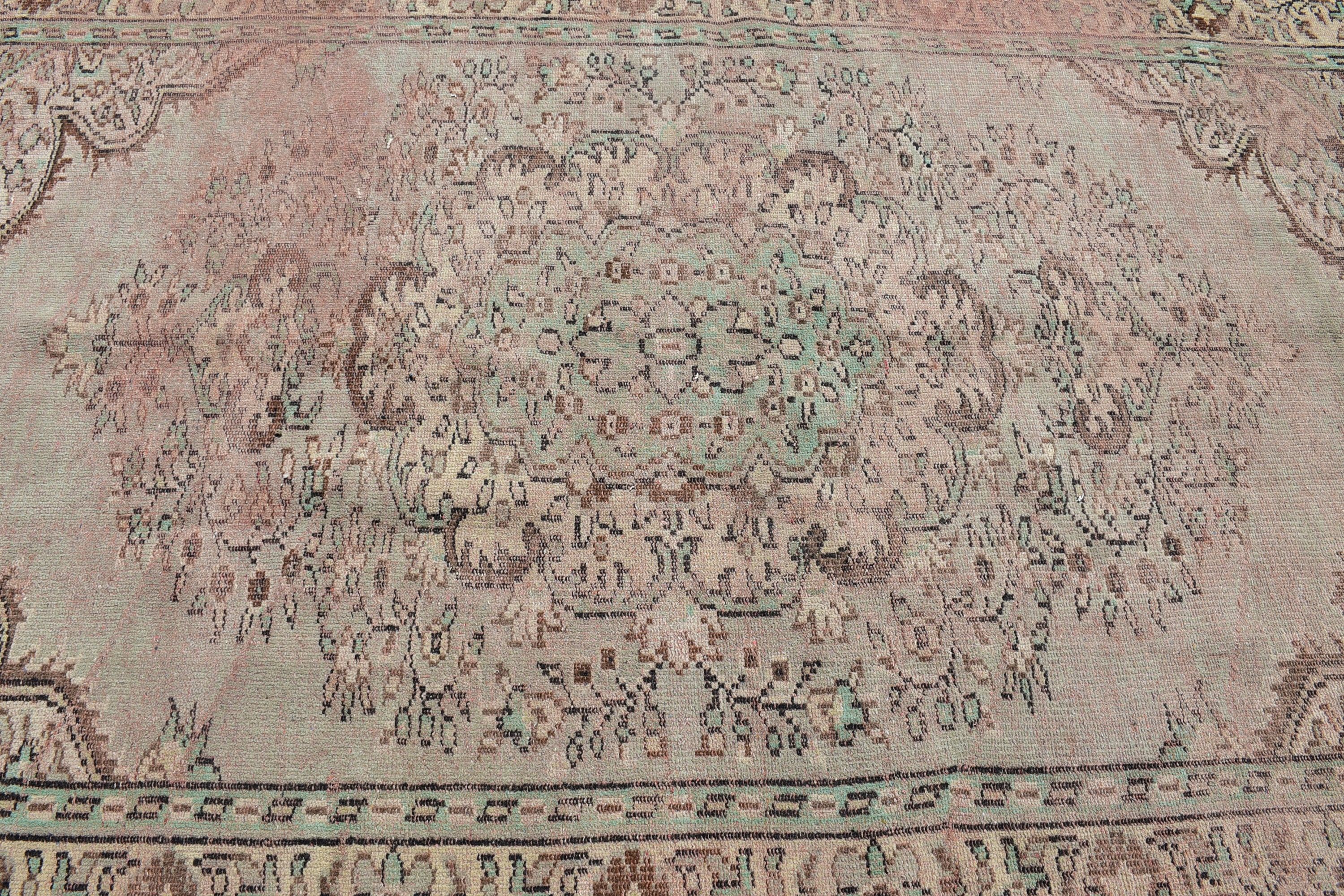 Türk Halıları, Yer Halıları, Eklektik Halı, Salon Halısı, Fas Halısı, Yemek Odası Halıları, Vintage Halı, 5.6x9.7 ft Büyük Halı, Yemek Odası Halıları