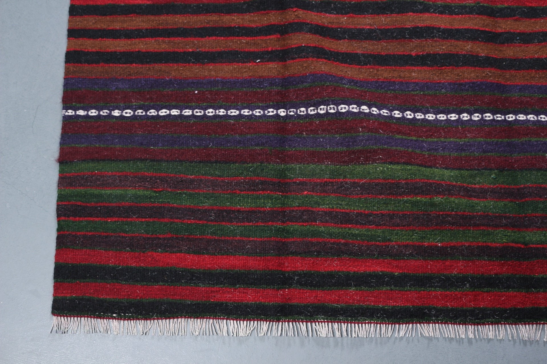 Nostaljik Kilim, Yatak odası Kilim, Yatak odası Kilim, Siyah Yatak odası Kilim, Oturma odası Kilim, 157x351 cm Salon Kilim, Uşak Kilim