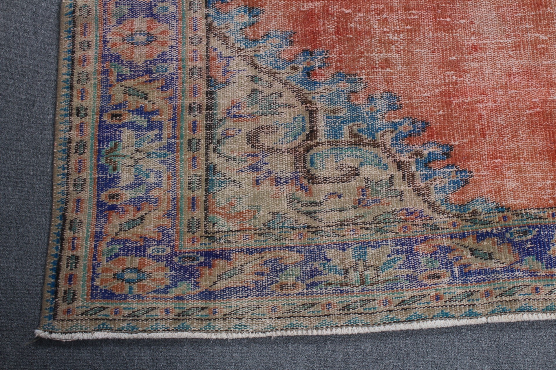 Kırmızı Yatak Odası Halıları, Anadolu Halısı, Vintage Halılar, Türk Halısı, Salon Halısı, Yemek Odası Halısı, Etnik Halılar, 6.1x9.3 ft Büyük Halılar