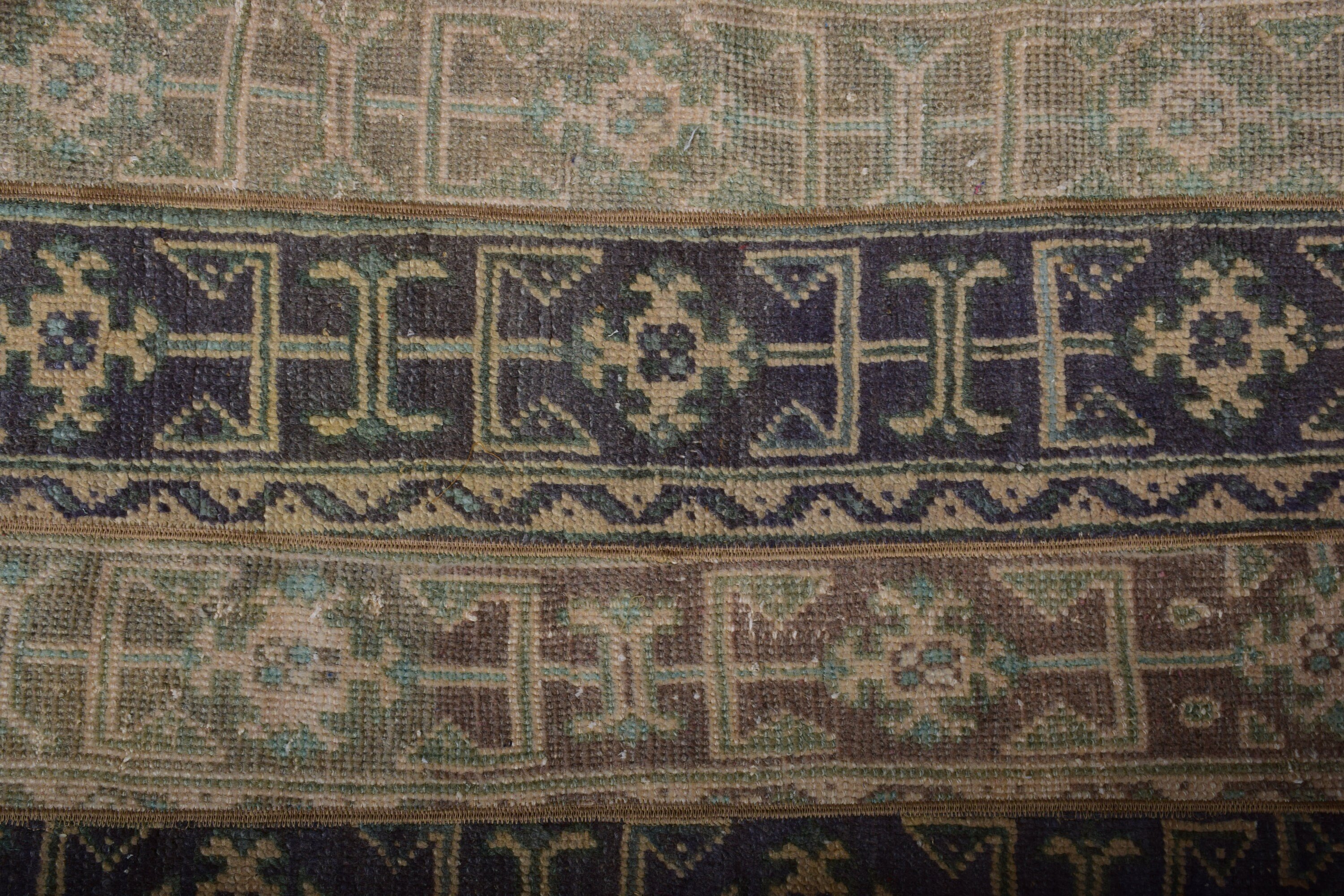 Vintage Rugs, Green Moroccan Rug, Car Mat Rug, Turkish Rug, Oriental Rugs, Kitchen Rug, Dorm Rug, 2.3x3 ft Small Rug