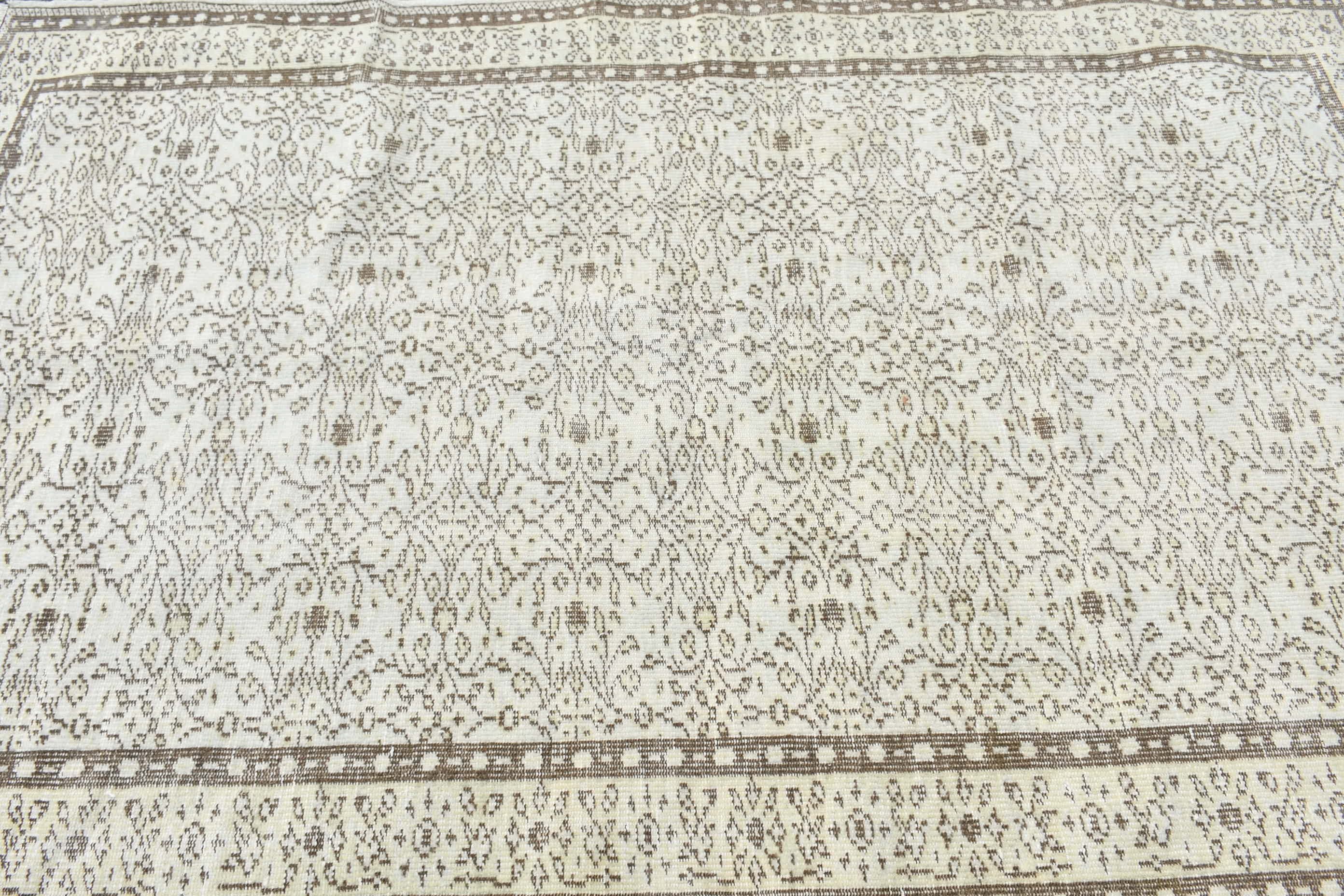 Yemek odası Halı, Antik Halı, Salon Halı, Bej Yün Halı, Türk Halı, Salon Halı, Oturma odası Halı, 161x251 cm Salon Halı, Yemek odası Halı