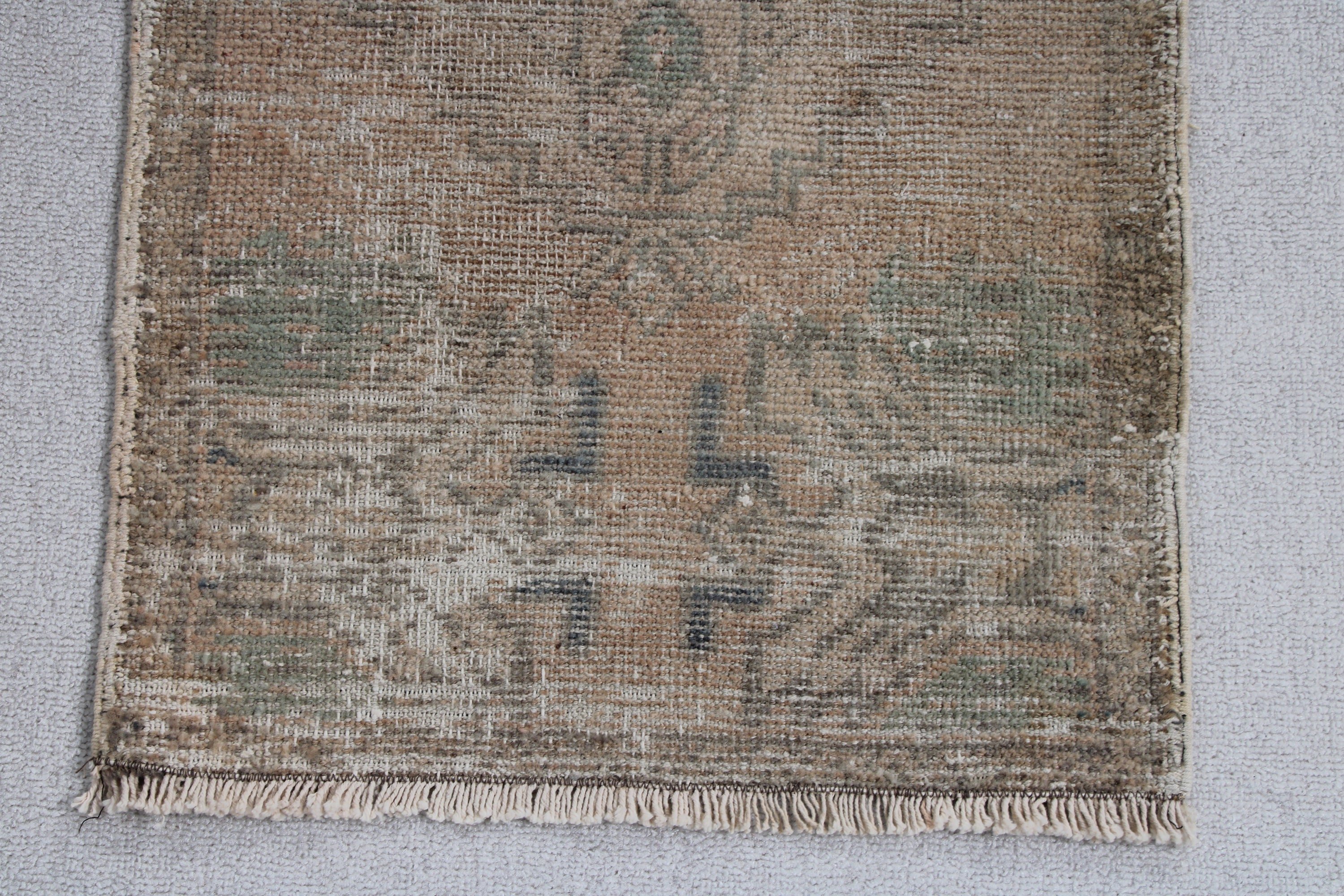 Antique Rugs, Beige Oriental Rugs, Car Mat Rugs, Vintage Rugs, 1.6x3.1 ft Small Rug, Turkish Rugs, Small Vintage Rug