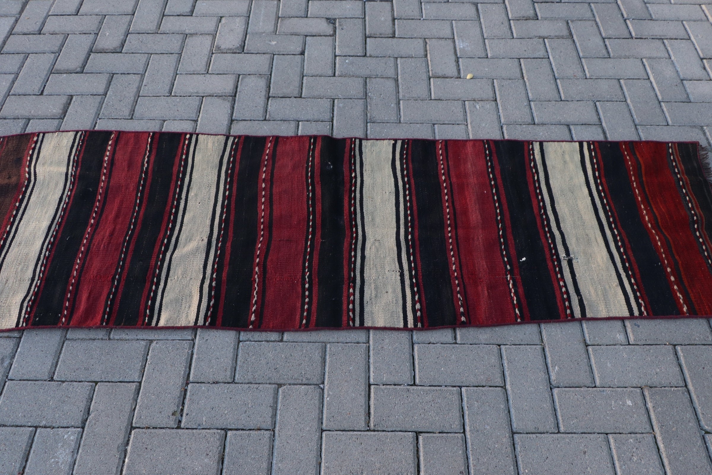 Koridor Halısı, Türk Halısı, Mutfak Halıları, Bohem Halısı, Kırmızı Ev Dekor Halıları, Havalı Halılar, Yün Halı, Kilim, Vintage Halı, 2x6,6 ft Yolluk Halıları