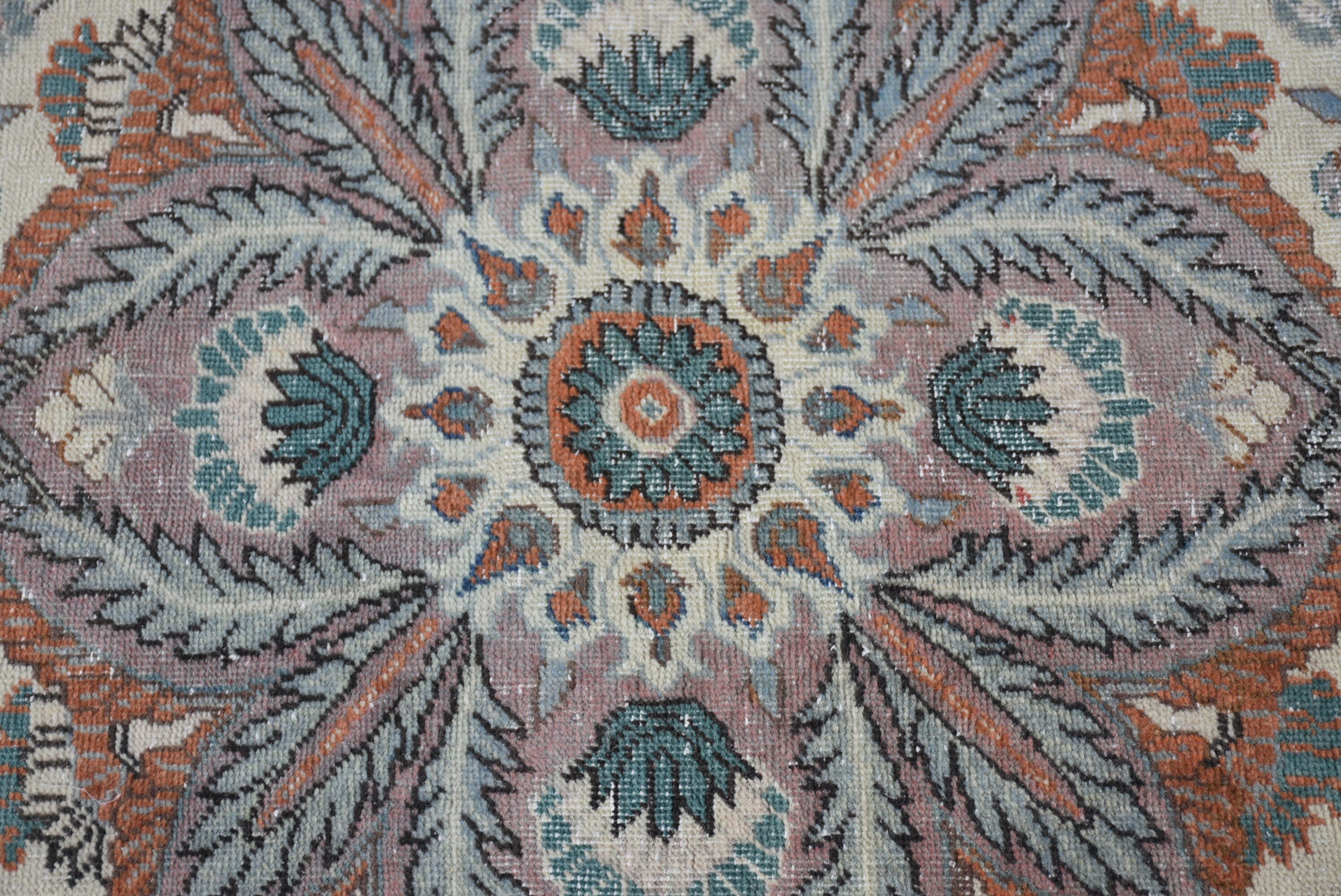 Fas Halıları, Oryantal Halılar, Yemek Odası Halısı, Türk Halısı, Yer Halısı, Vintage Halı, Boho Halıları, Yeşil Ev Dekor Halısı, 4,8x7,5 ft Alan Halıları