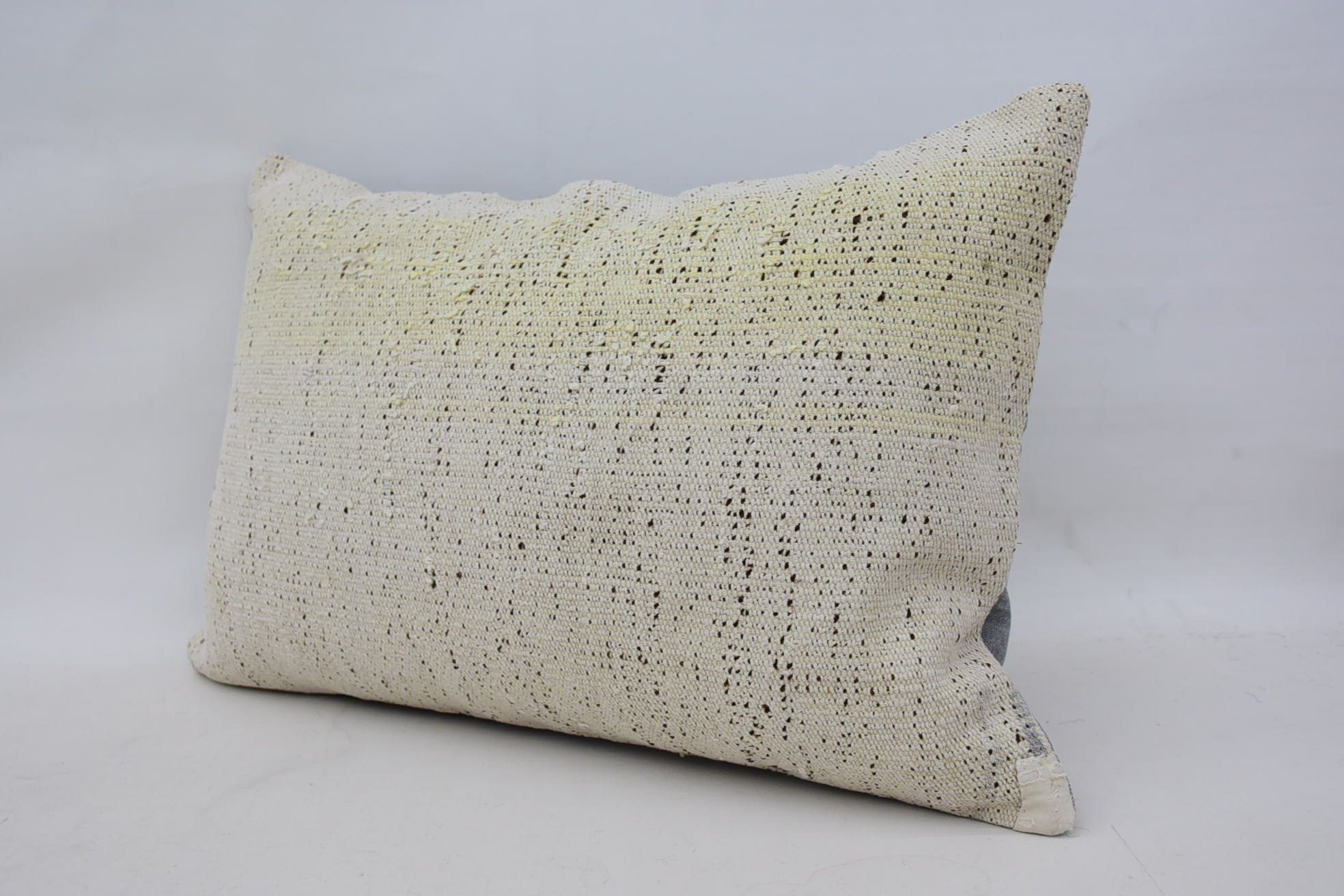 Shabby Chic Cushion Cover, Kilim Pillow Cover, Vintage Pillow, 16"x24" White Pillow Case, Home Decor Pillow, Customized Pillow