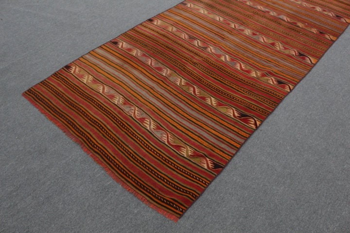 Ev Dekor Halısı, Vintage Halılar, 4.1x12.6 ft Runner Halısı, Koridor Halısı, Mutfak Halısı, Kırmızı Yatak Odası Halıları, Ofis Halısı, Kilim, Türk Halısı, Havalı Halı