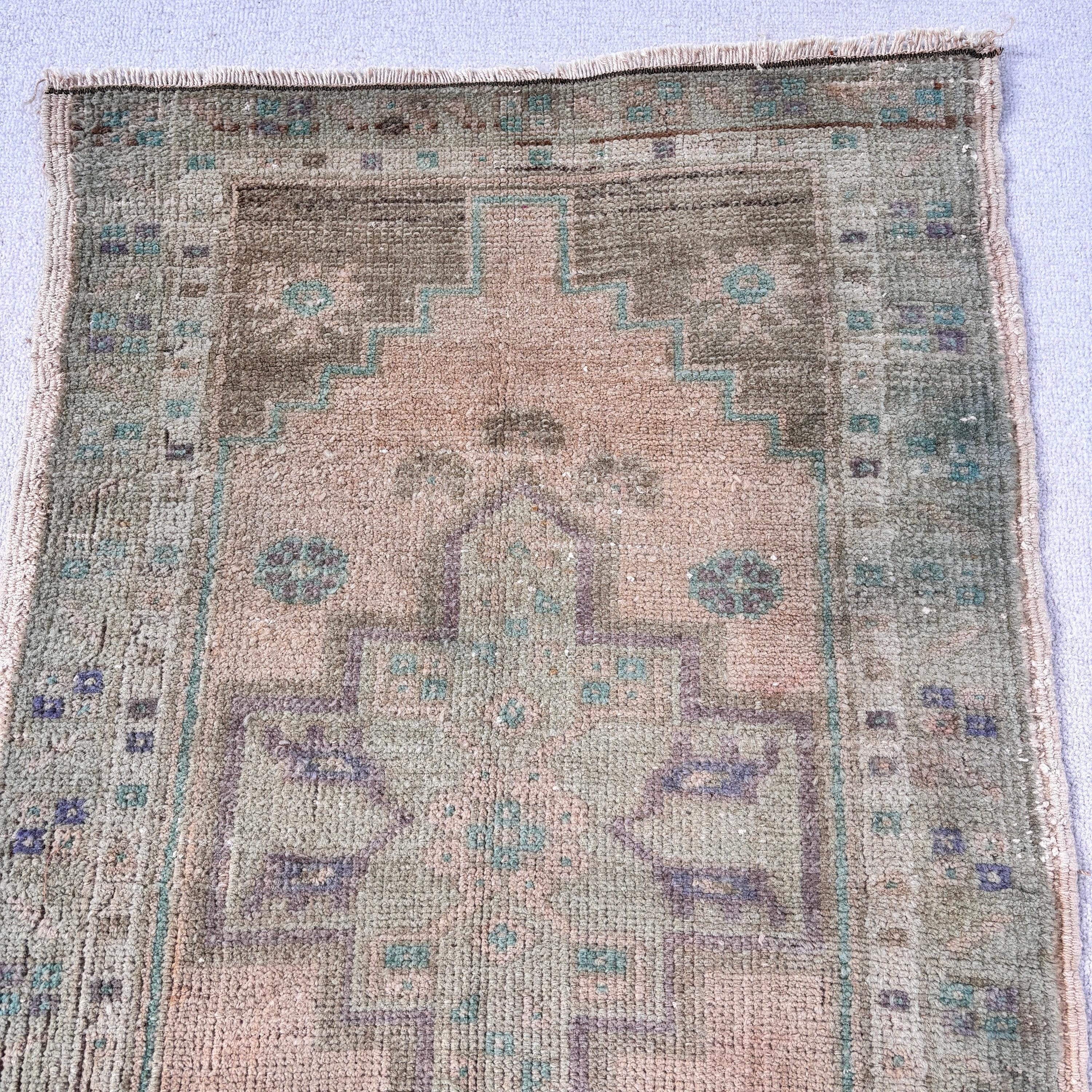 2.1x3.1 ft Small Rugs, Outdoor Rugs, Car Mat Rugs, Vintage Rugs, Entry Rug, Modern Rug, Yellow Oriental Rug, Turkish Rugs, Antique Rugs