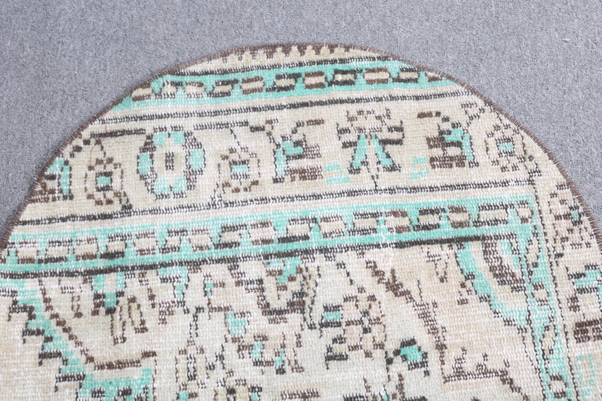 Kitchen Rugs, Nursery Rug, Vintage Rug, Bedroom Rug, Home Decor Rugs, 2.3x2.3 ft Small Rugs, Turkish Rug, Rugs for Wall Hanging, Bright Rug