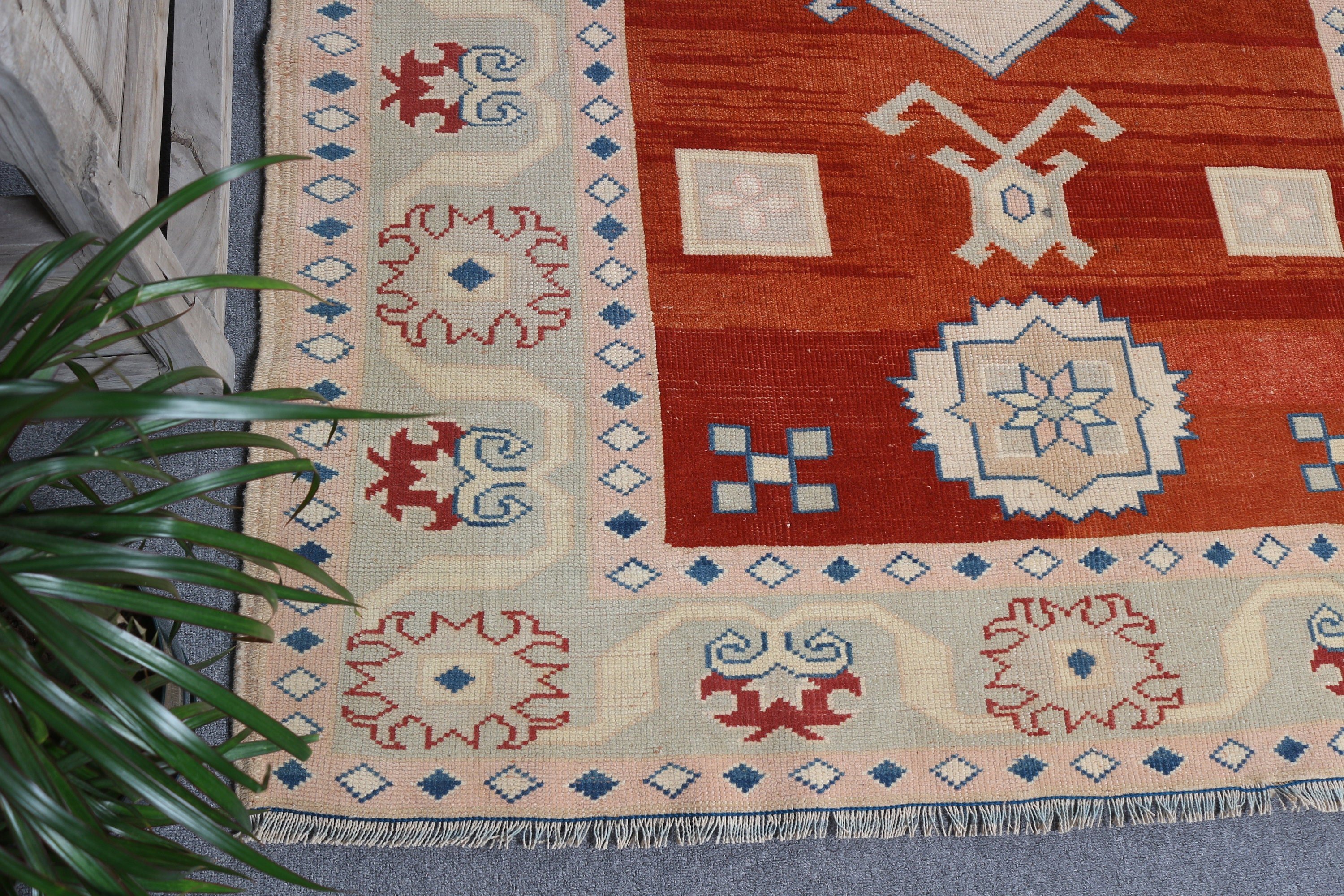 Tribal Rugs, Turkish Rug, 4.7x7.6 ft Area Rug, Kitchen Rugs, Vintage Rugs, Rugs for Kitchen, Beige Anatolian Rugs, Cool Rug, Nursery Rug