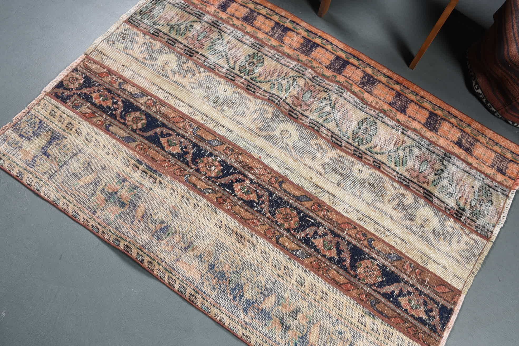 3.5x4.7 ft Accent Halılar, Çocuk Halısı, Renkli Halılar, Türk Halısı, Giriş Halısı Halıları, Yatak Odası Halıları, Yatak Odası Halısı, Vintage Halı, Giriş Halısı