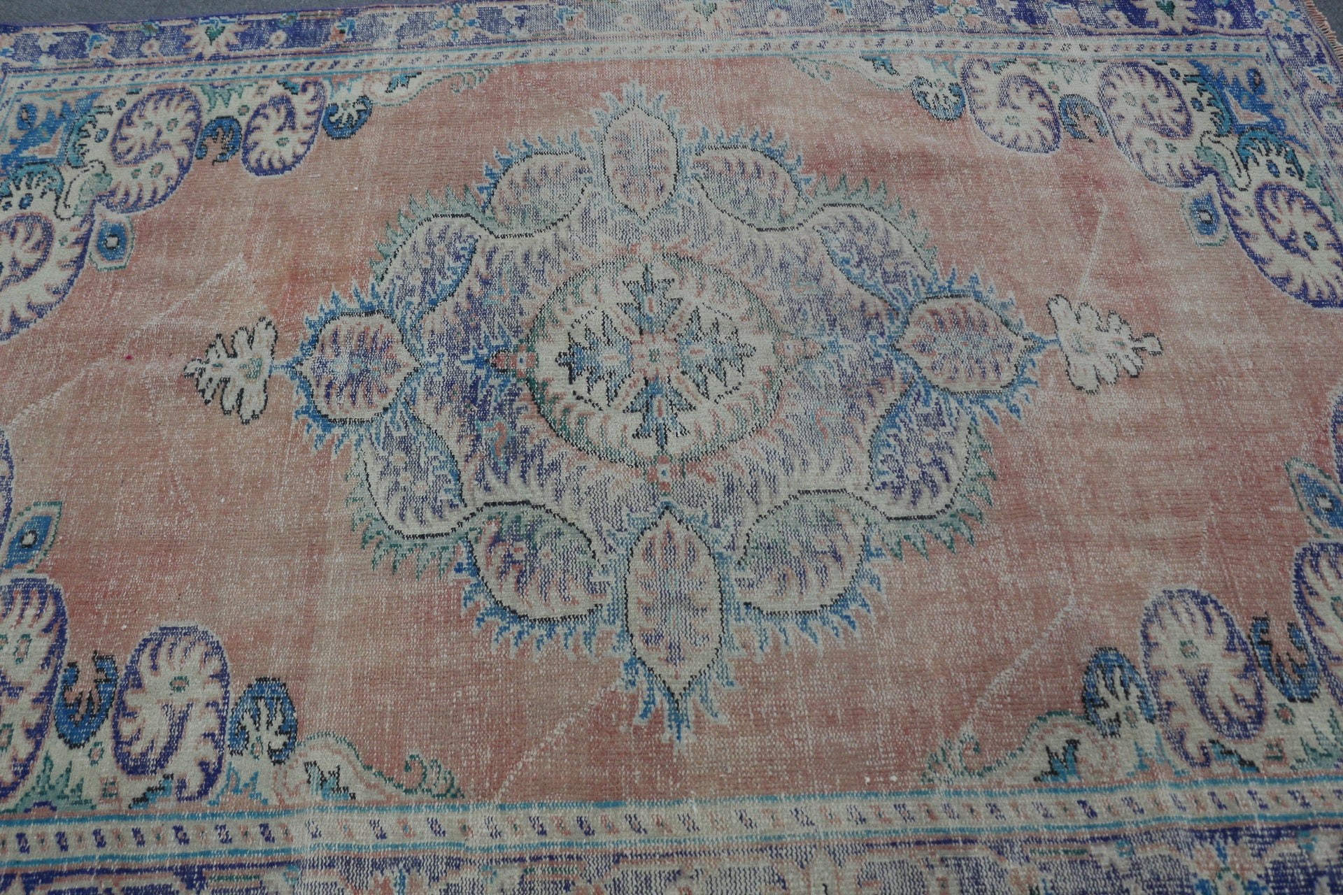 Kırmızı 5.5x8.1 ft Büyük Halılar, Vintage Halı, Salon Halıları, Yatak Odası Halıları, Türk Halıları, Mutfak Halısı, Yatak Odası Halıları