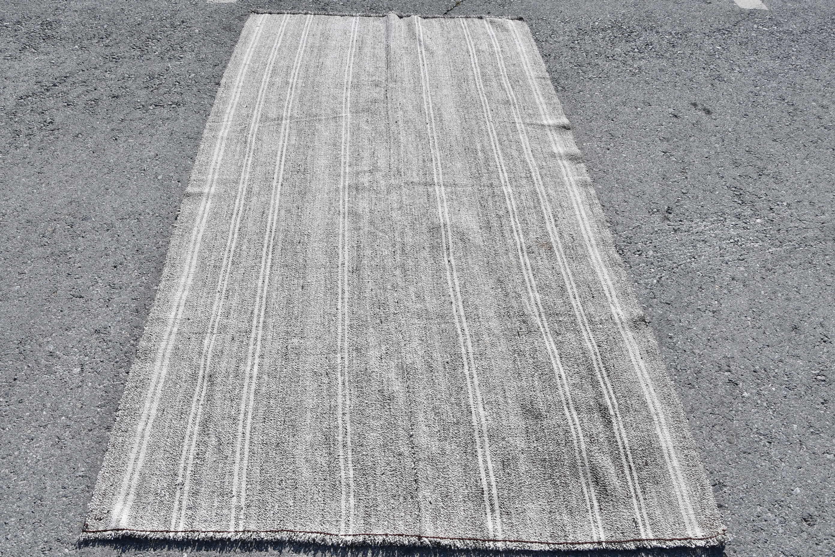 Kitchen Rug, Living Room Rugs, Turkish Rugs, 4.3x7.6 ft Area Rug, Kilim, Moroccan Rug, Rugs for Indoor, Anatolian Rug, Vintage Rug, Old Rug