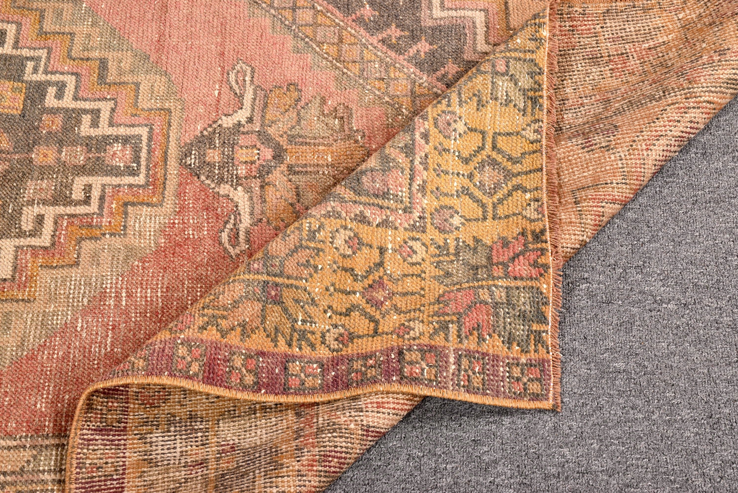 3.5x6.3 ft Aksan Halıları, Vintage Halılar, Modern Halı, Türk Halısı, Yatak Odası Halıları, Sarı Nötr Halılar, Türkiye Halısı, Dekoratif Halı