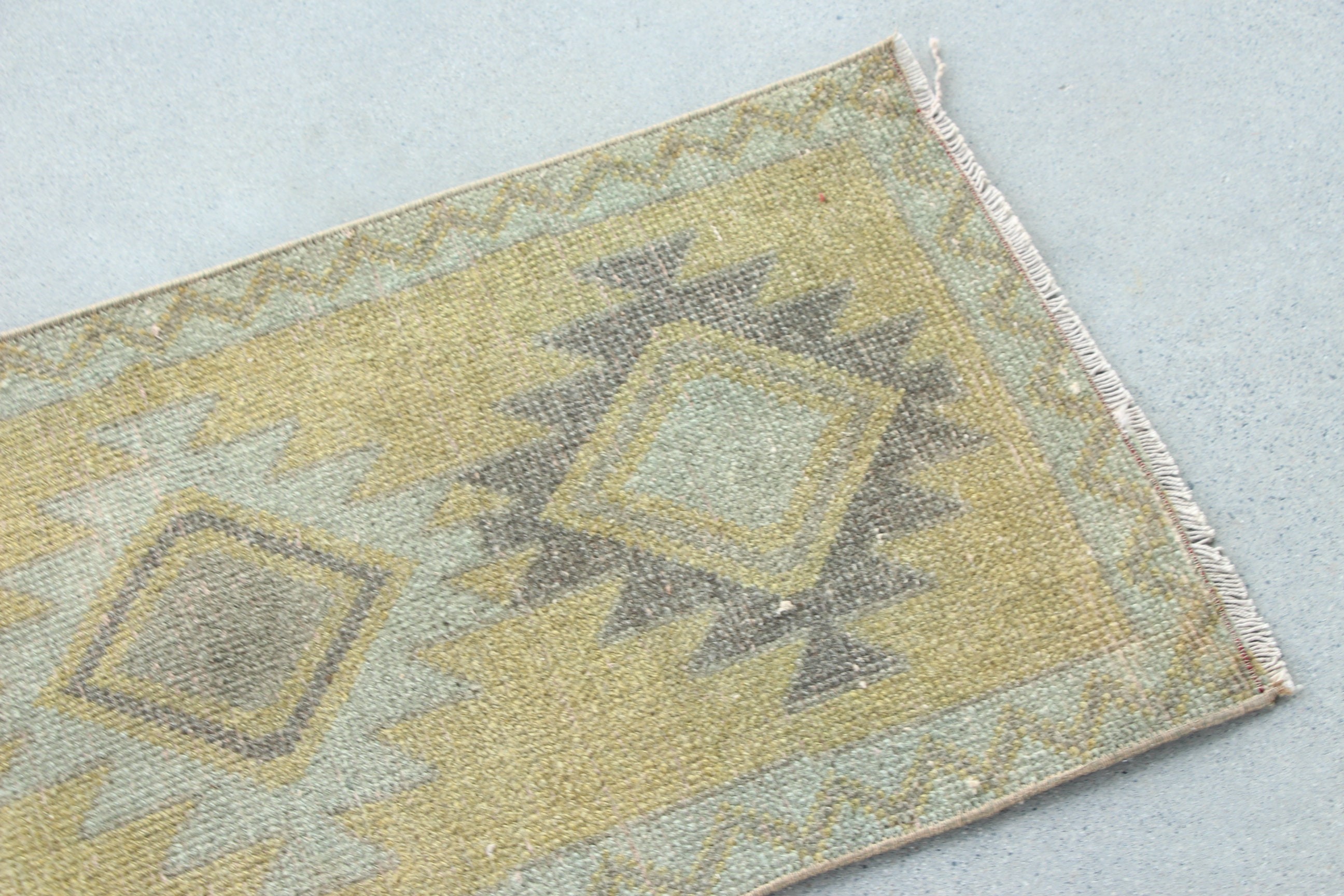 Outdoor Rugs, Green  1.5x3 ft Small Rug, Vintage Rugs, Moroccan Rugs, Oriental Rug, Bathroom Rugs, Turkish Rugs, Entry Rug